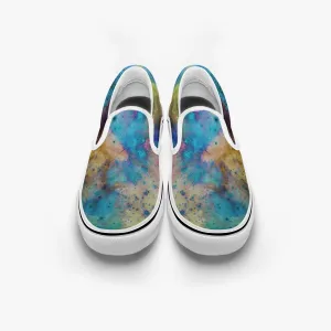 Acquiesce Nightshade Split-Style Psychedelic Slip-On Shoes