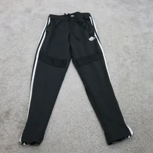 Adidas Pants Women S Black Casual Outdoor Activewear Track Pants White Striped