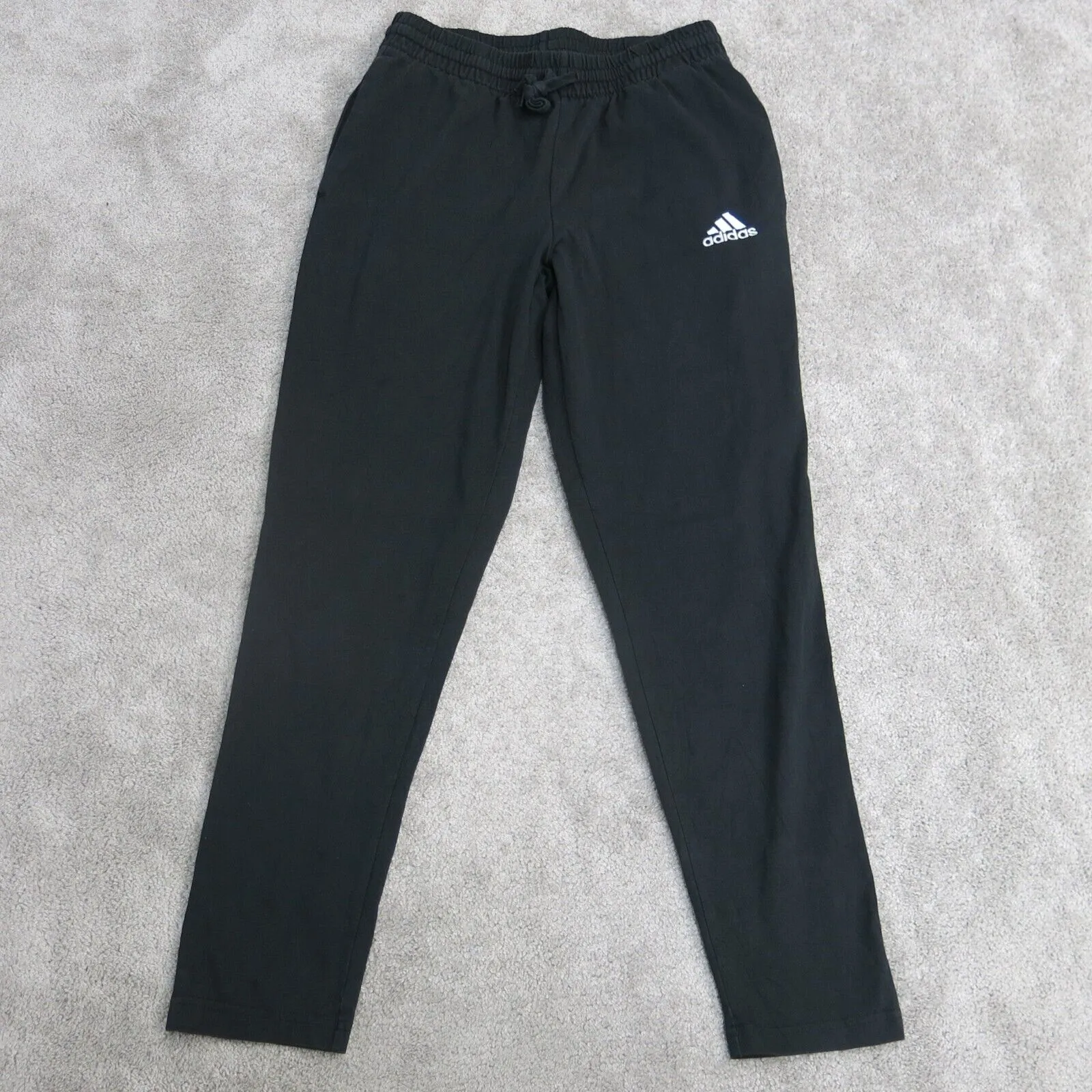 Adidas Pants Womens Medium Black Activewear Trouser Lightweight Outdoors Logo