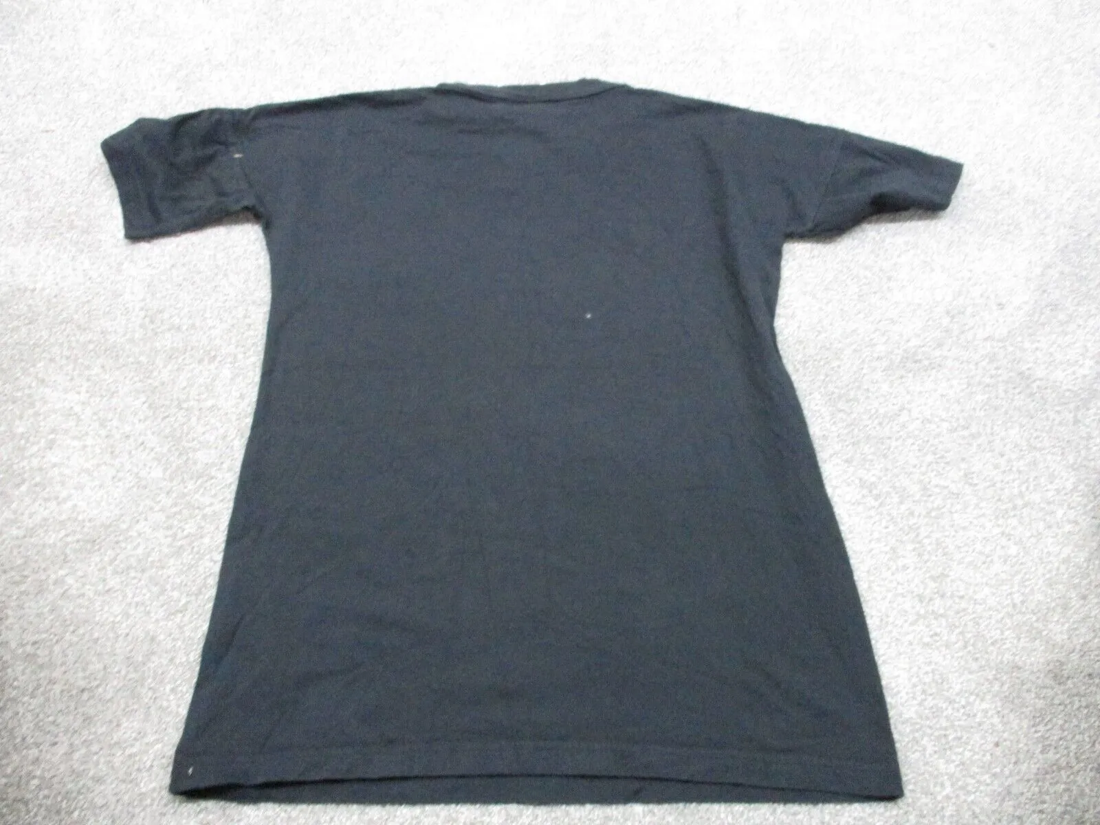 Adidas Shirt Mens Size XS Black Short Sleeve Activewear Tee Solid Round Neck