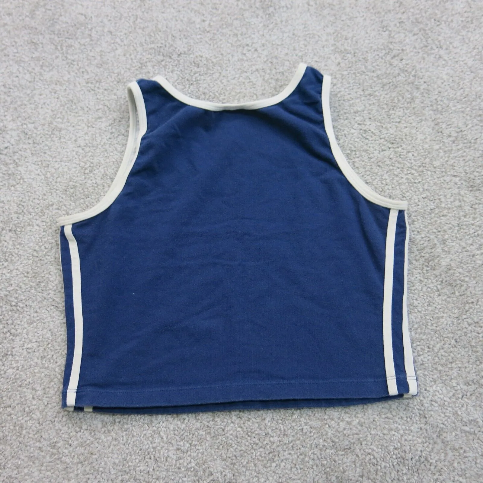 Adidas Womens Activewear Tank Top Running Sleeveless Dark Blue Size X Large