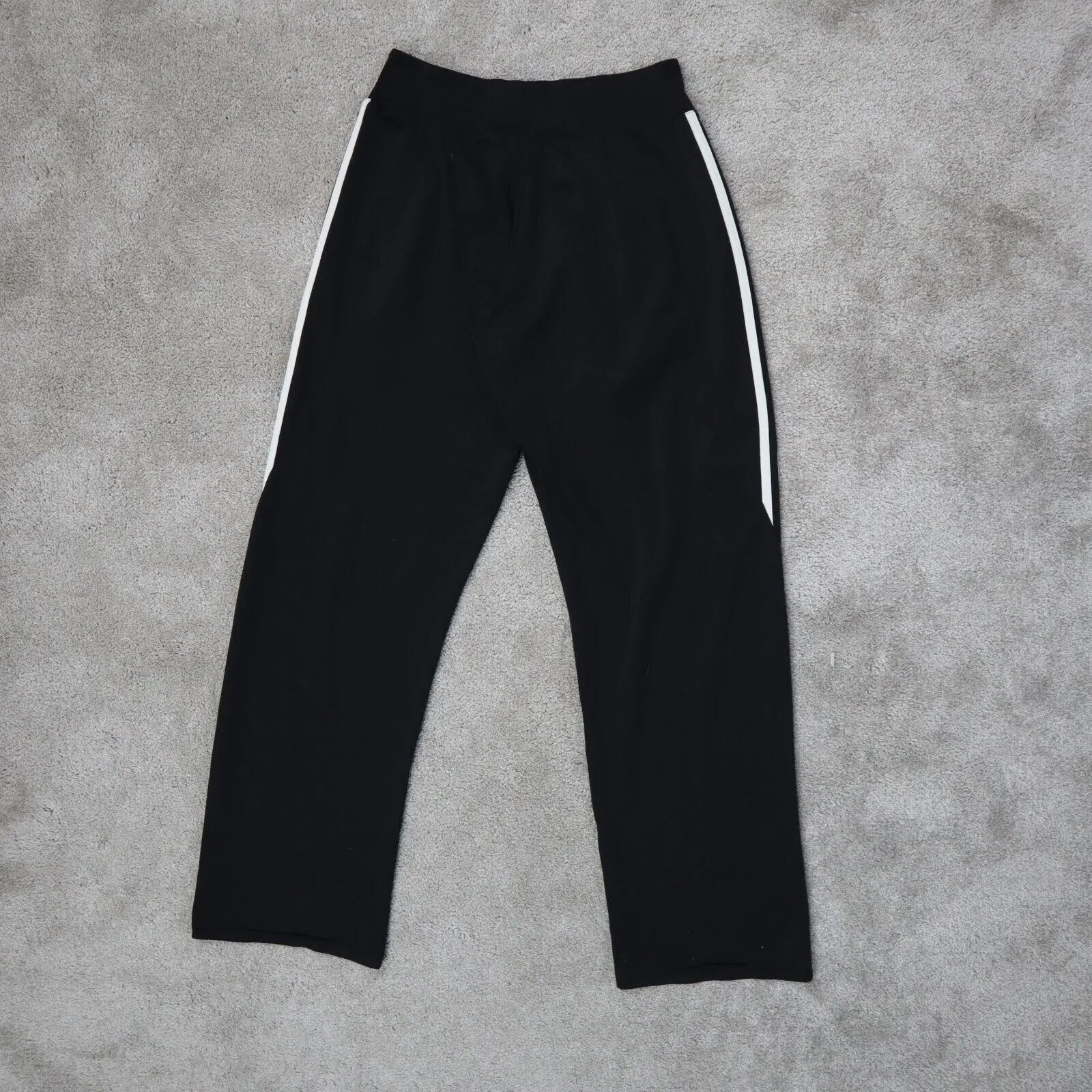 adidas Womens Track Pant Activewear Elastic Waist Running & Jogging Black Size S