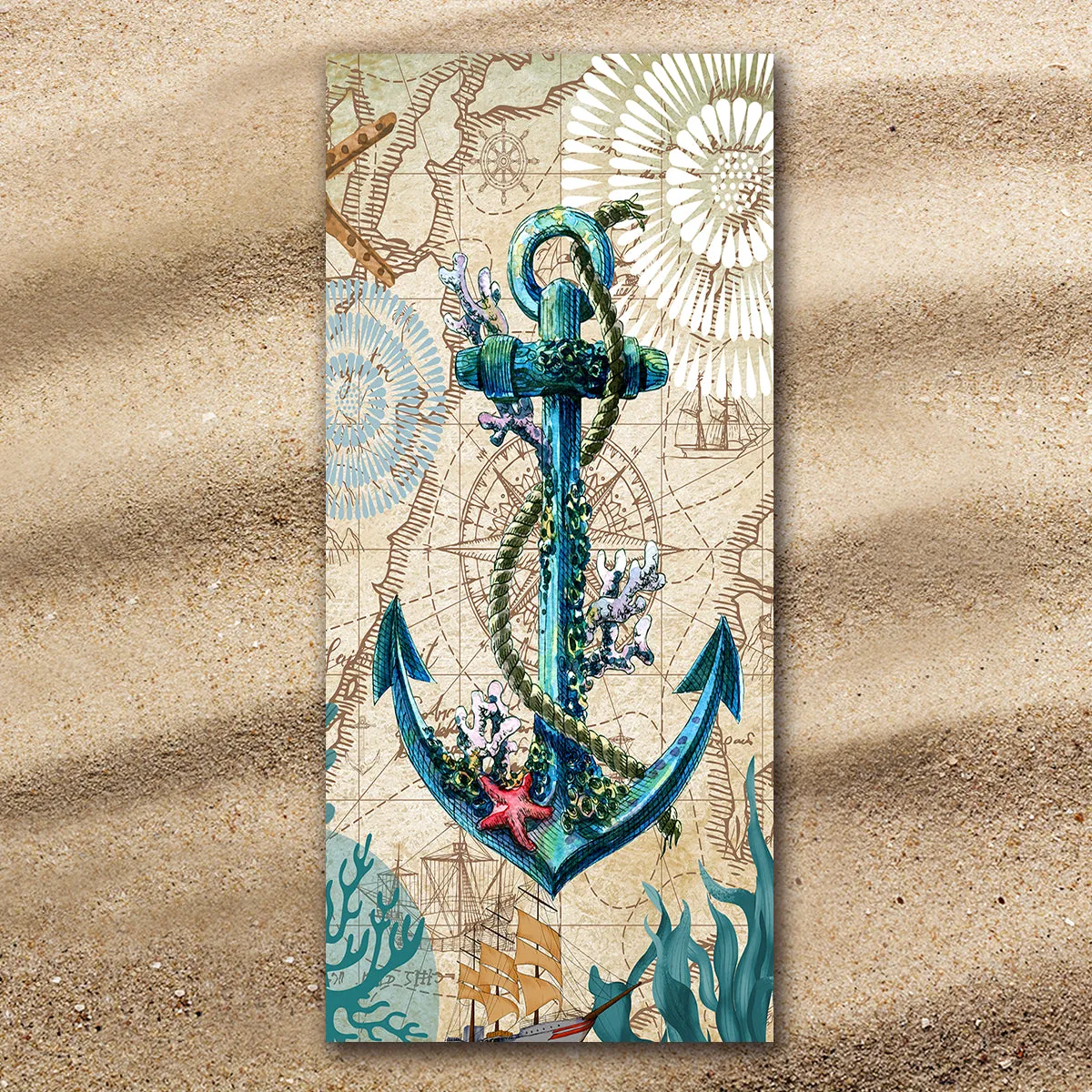 Anchor Love Jumbo Towel