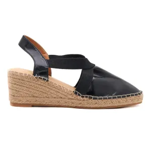 Anya Black Espadrilles