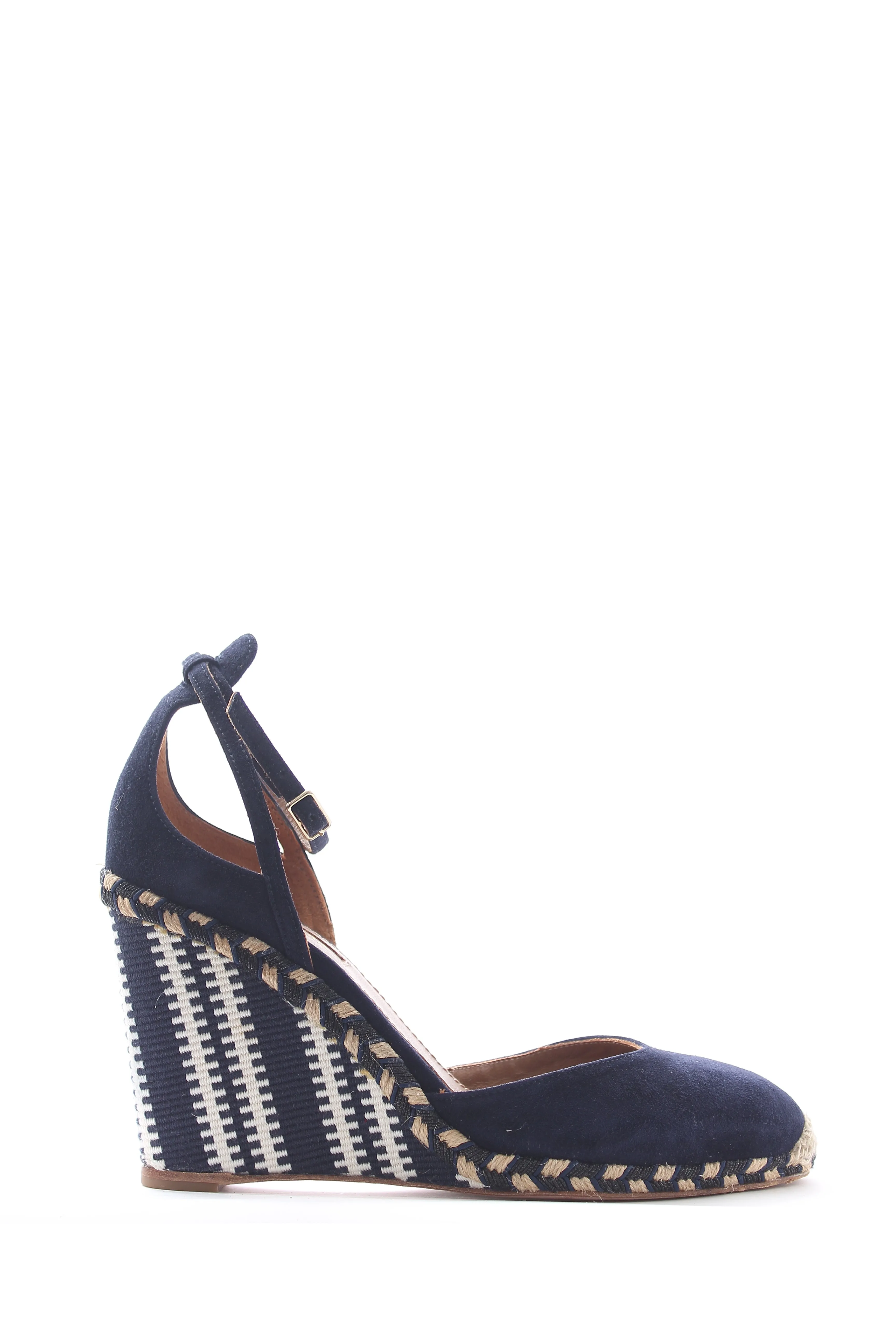 Aquazzura Suede Wedge Espadrilles