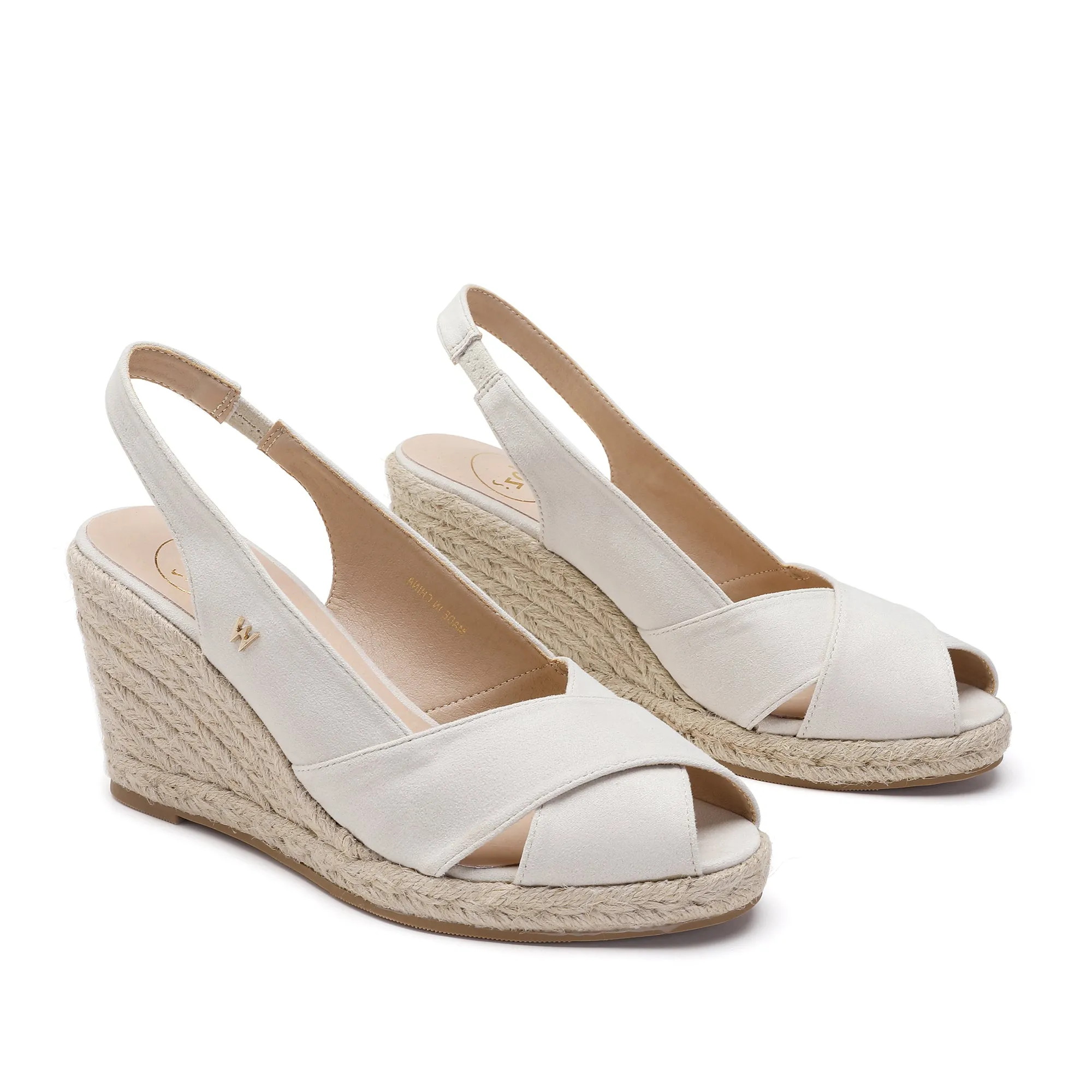 Bella  Ivory Espadrilles