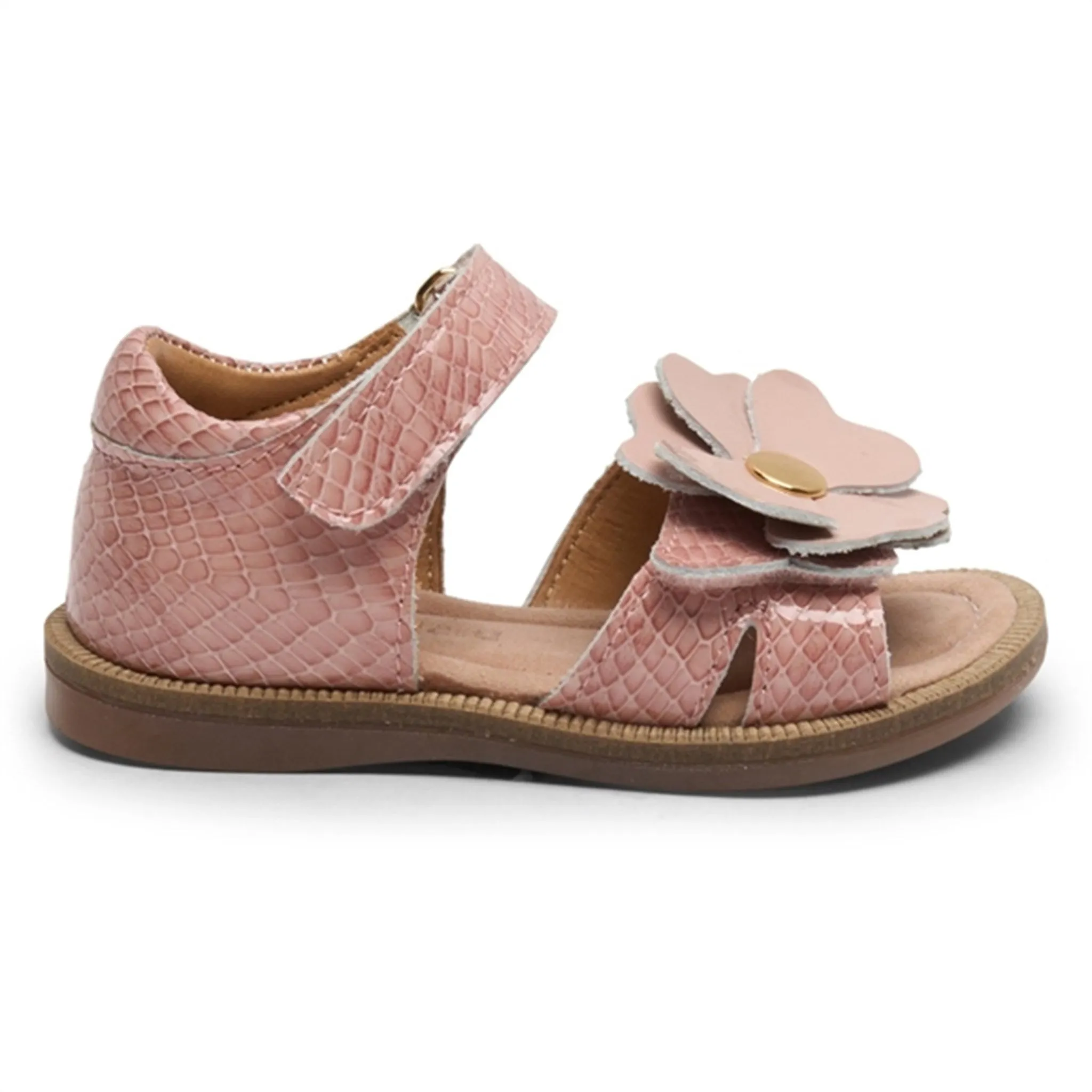 Bisgaard Barbara C Sandal Rose Croco