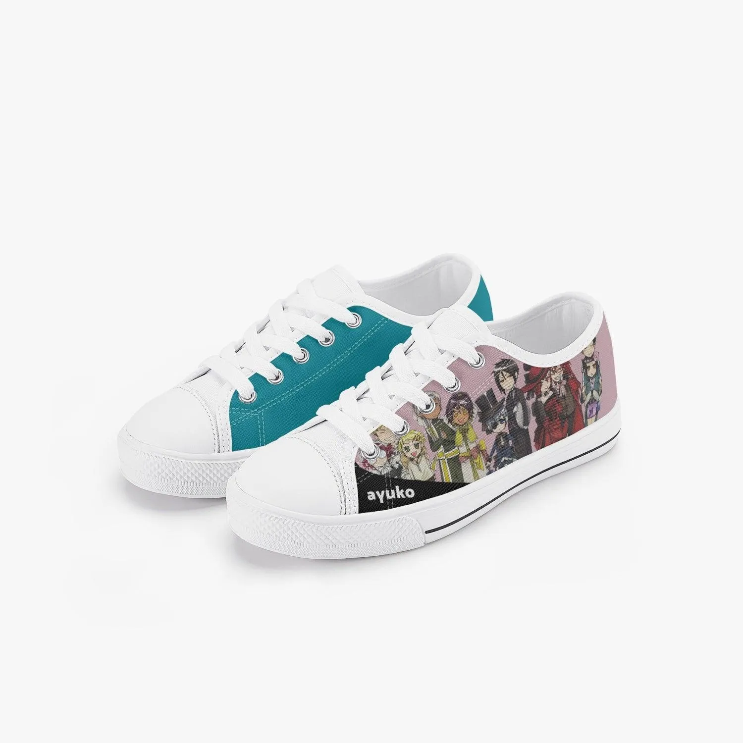 Black Butler Ciel Phantomhive Kids A-Star Low Anime Shoes