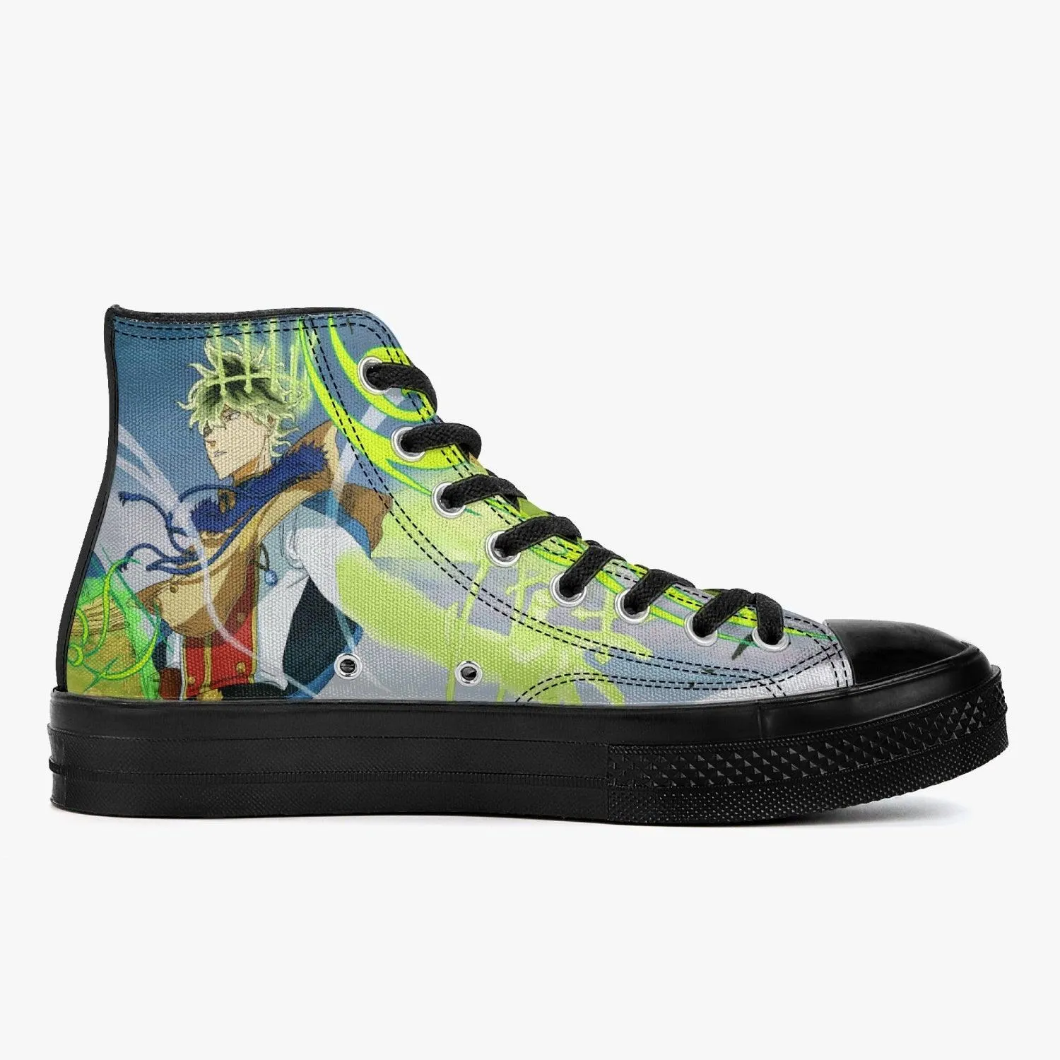 Black Clover Yuno A-Star High Anime Shoes