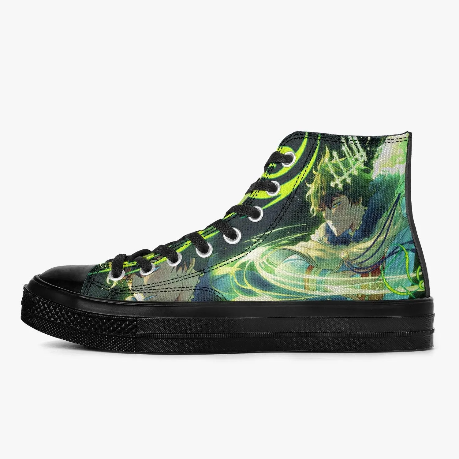 Black Clover Yuno A-Star High Anime Shoes