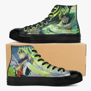 Black Clover Yuno A-Star High Anime Shoes