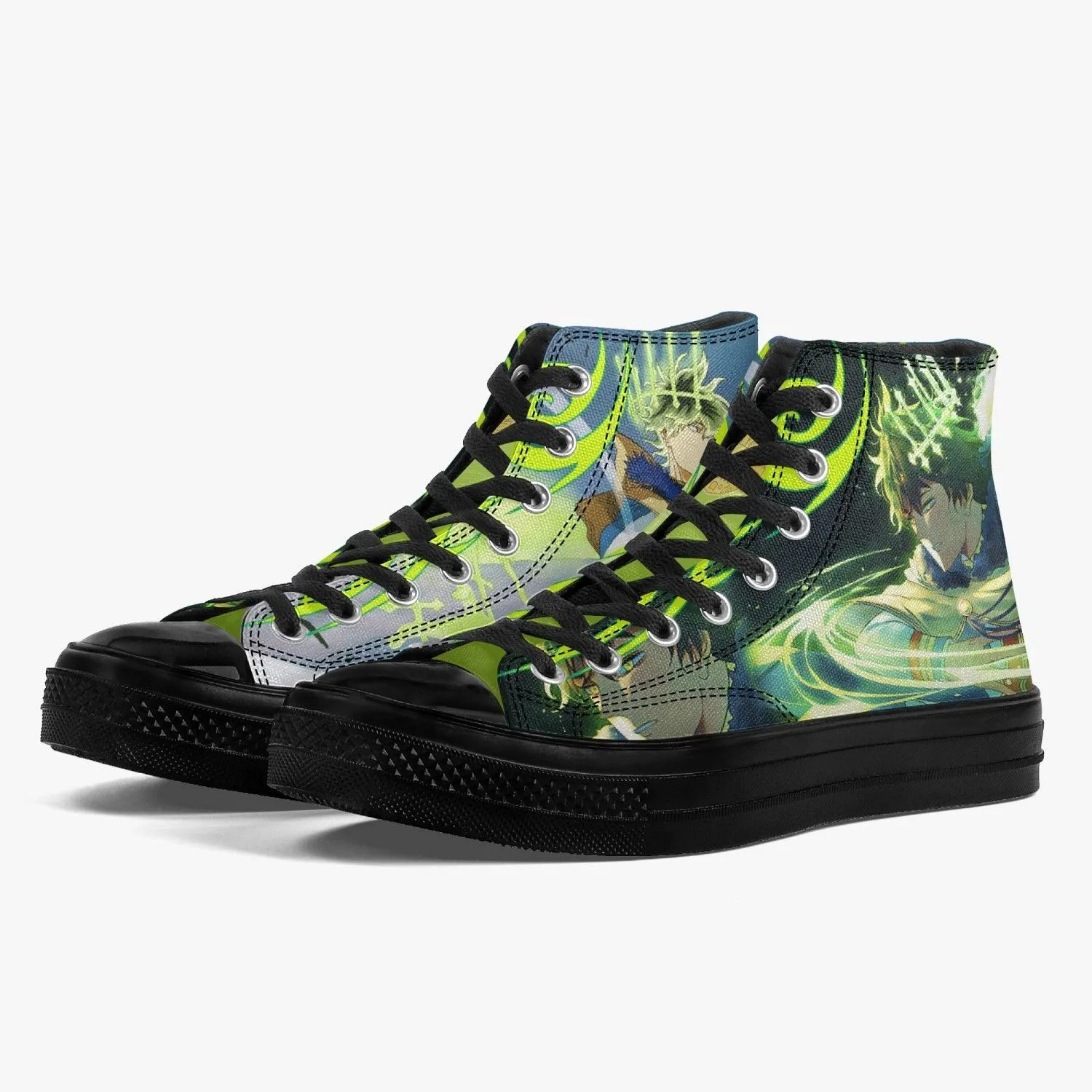 Black Clover Yuno A-Star High Anime Shoes