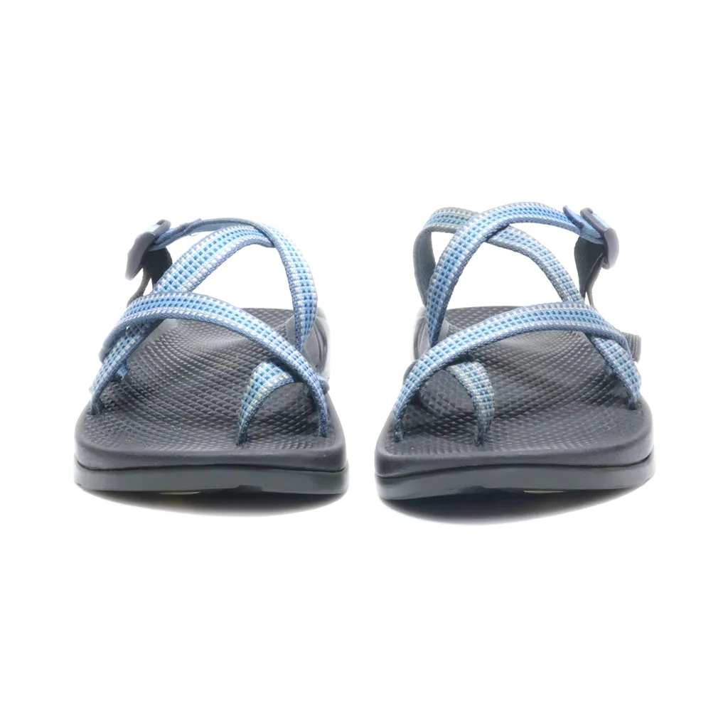 Chaco Flip Flops Fabric Blue Colour For Women