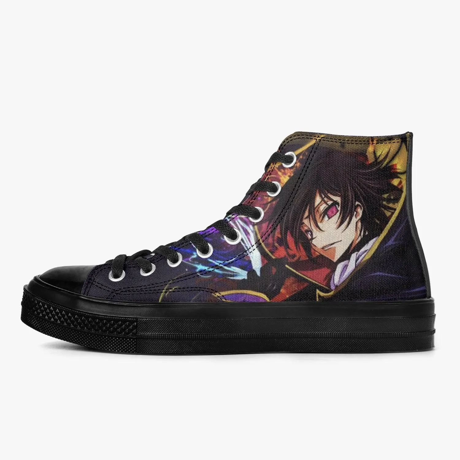 Code Geass Lelouch vi Britannia A-Star High Anime Shoes