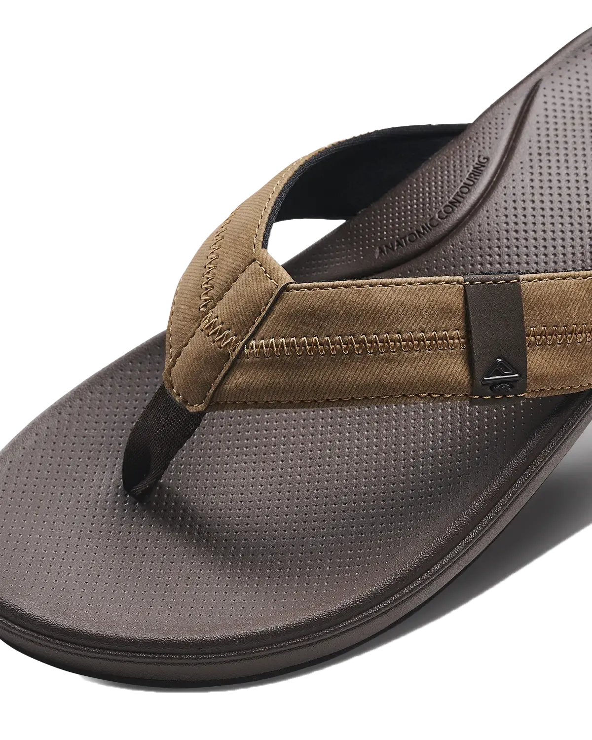 Cushion Phantom 2.0 Flip Flops in Brown & Tan