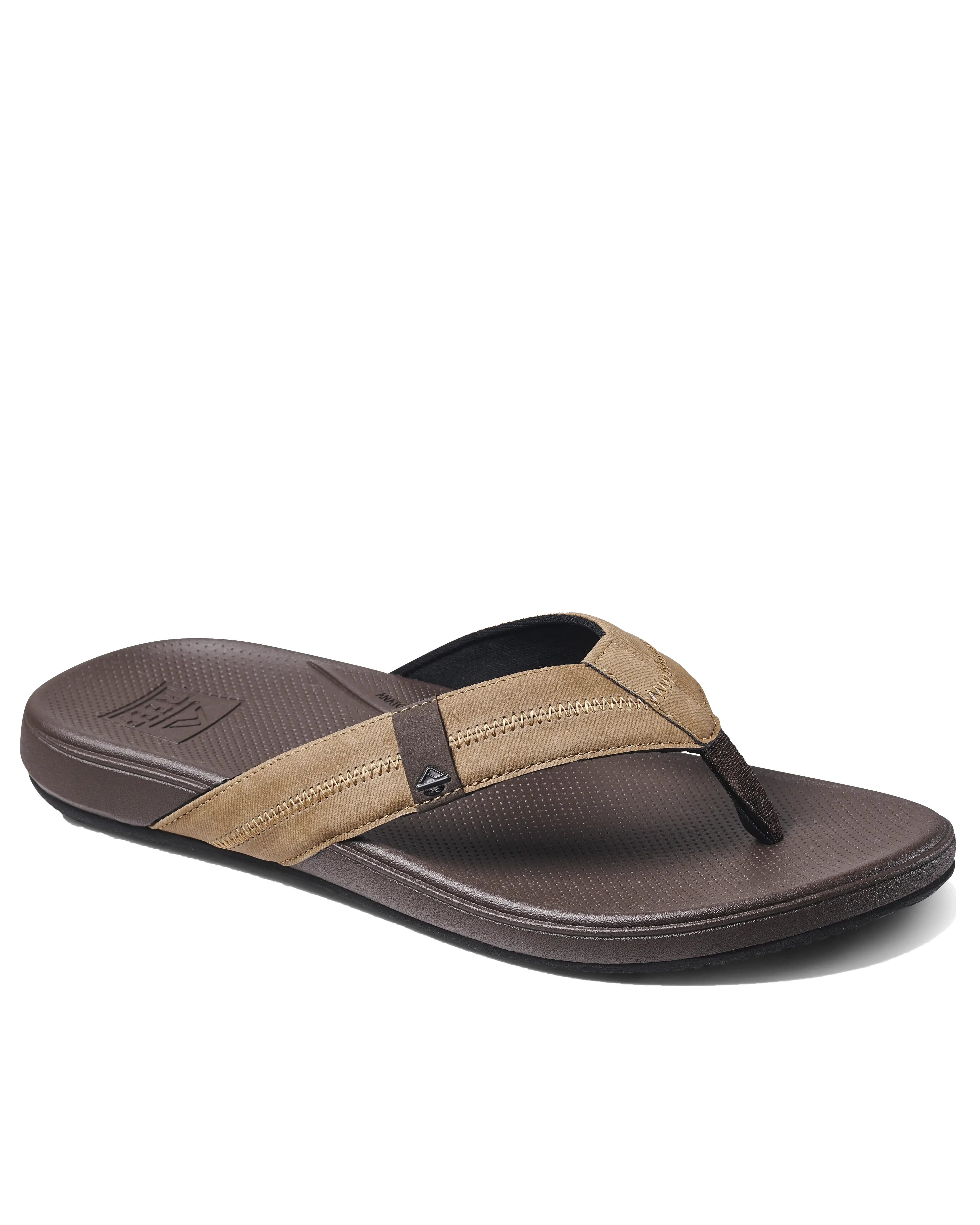 Cushion Phantom 2.0 Flip Flops in Brown & Tan