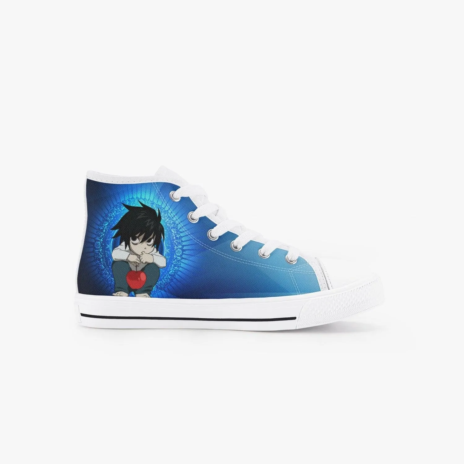 Death Note L Kids A-Star High Anime Shoes