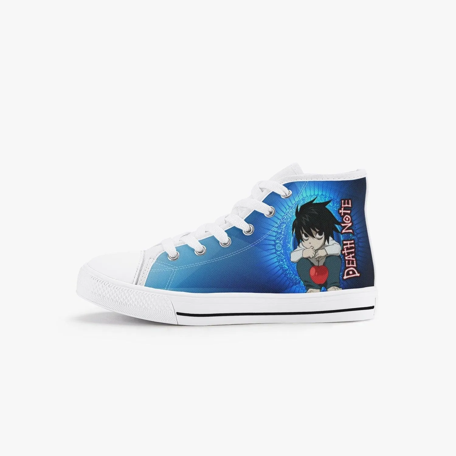 Death Note L Kids A-Star High Anime Shoes