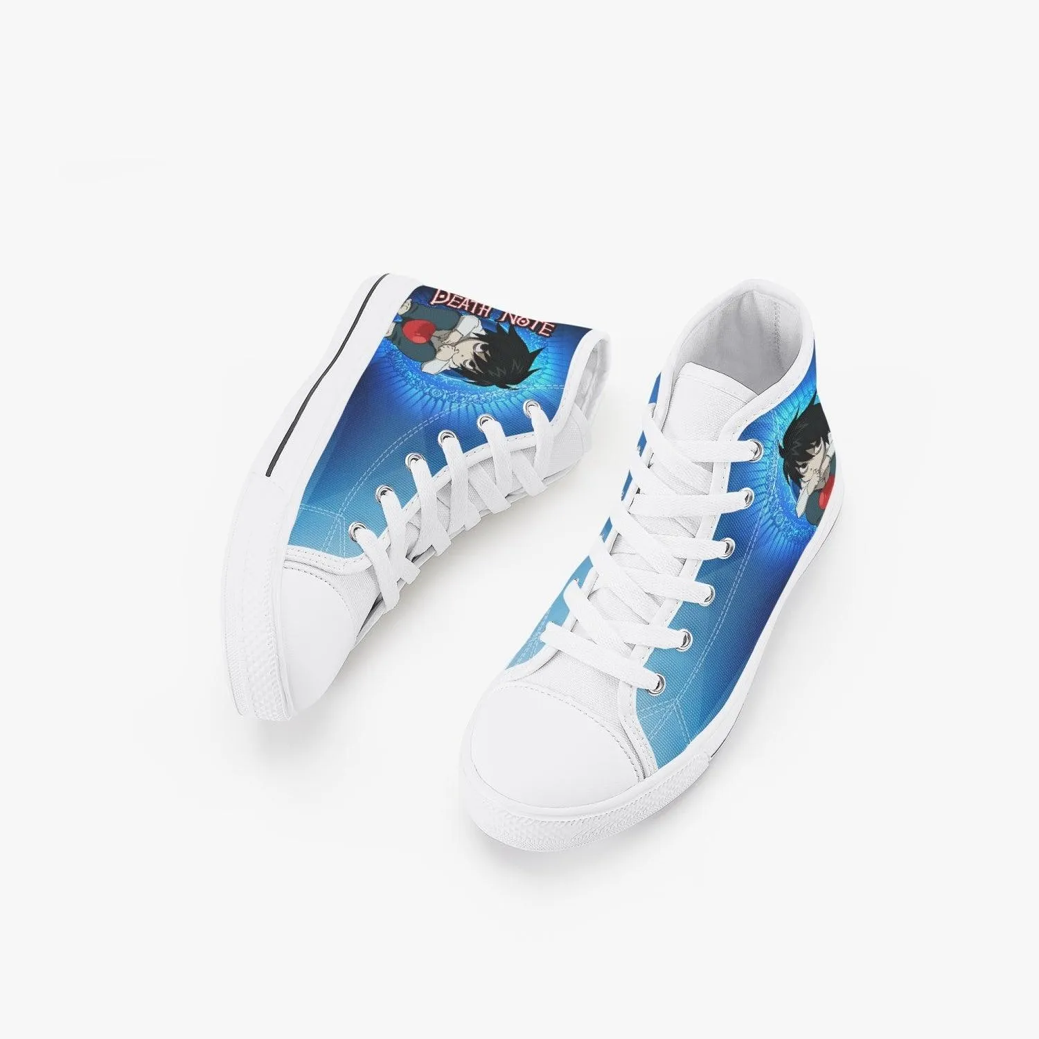 Death Note L Kids A-Star High Anime Shoes