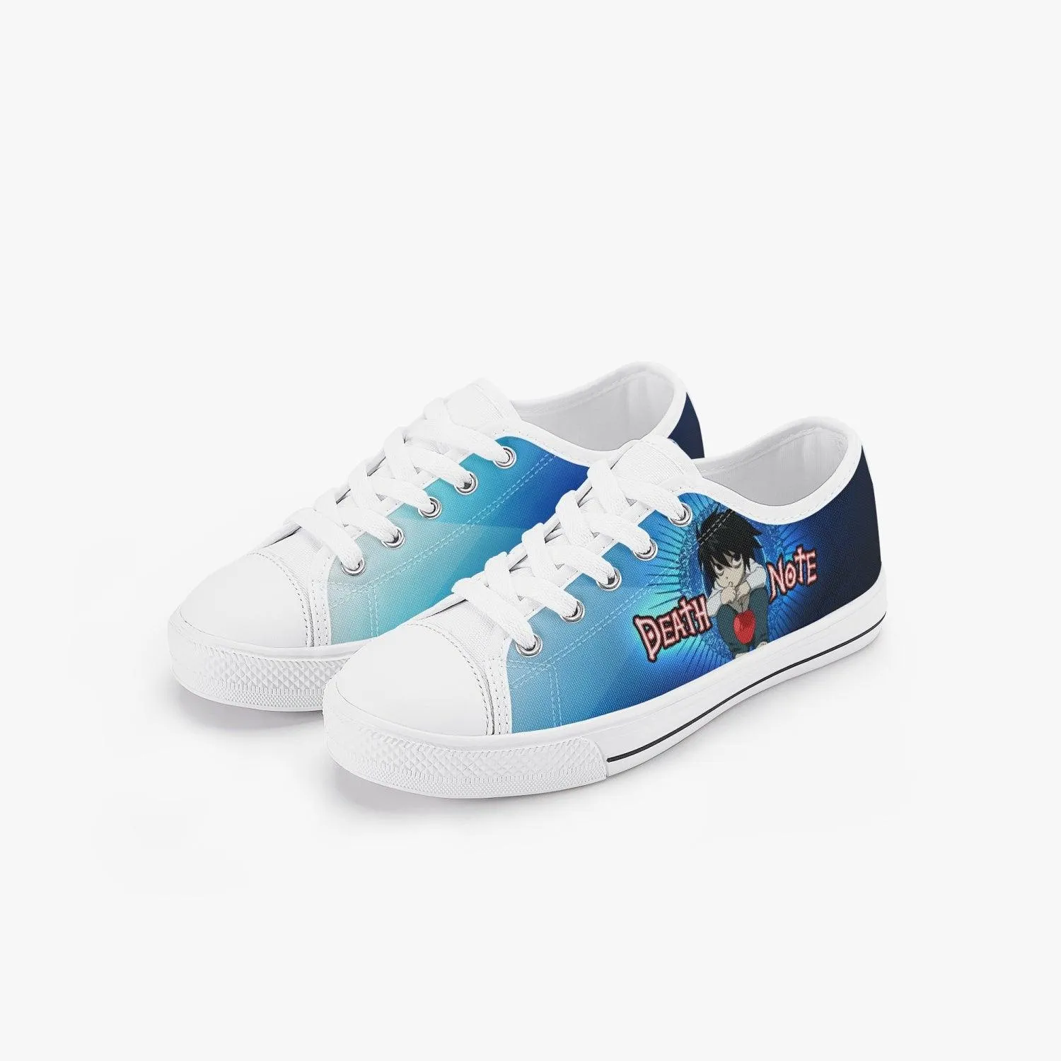 Death Note L Kids A-Star Low Anime Shoes