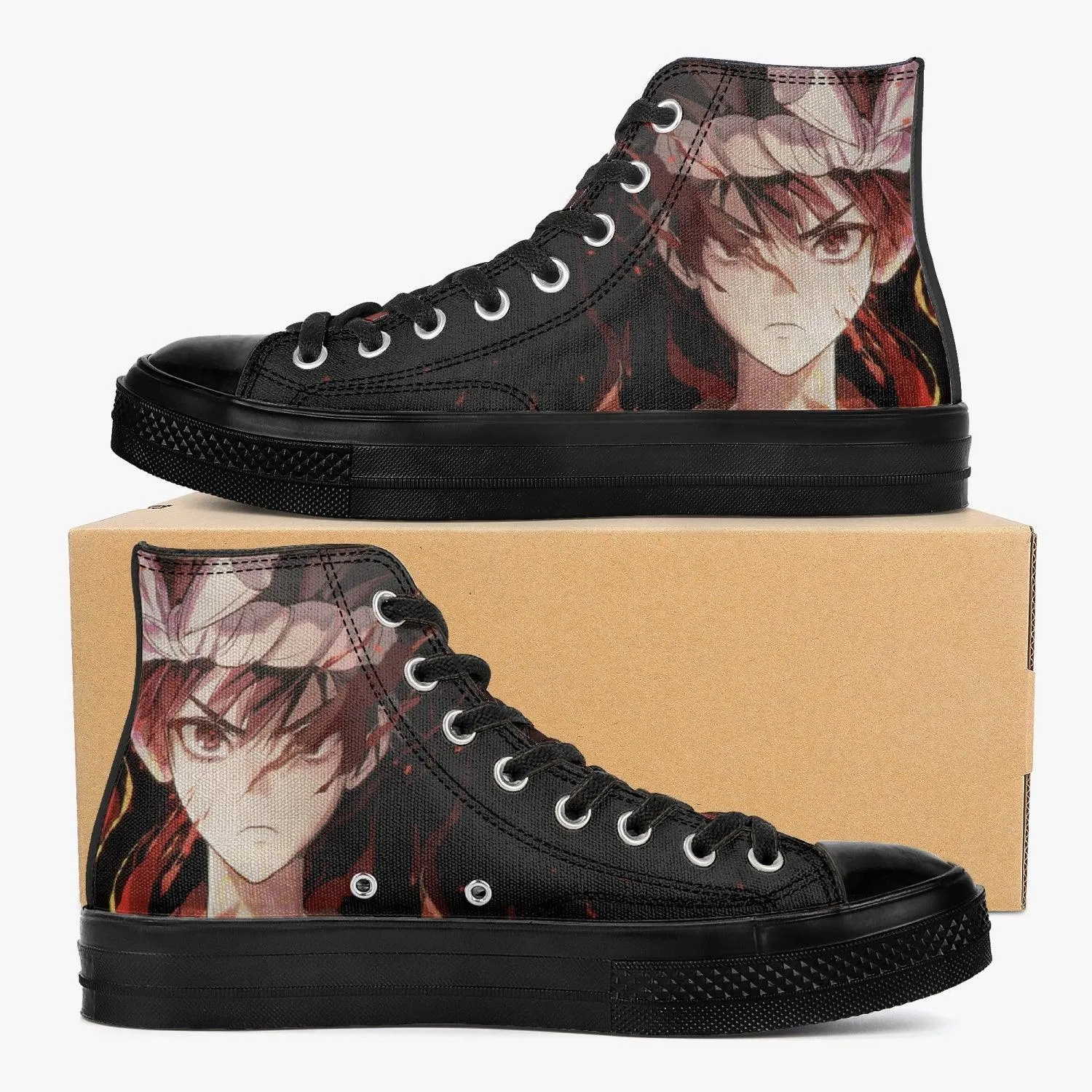 Dr Stone Chrome A-Star High Anime Shoes