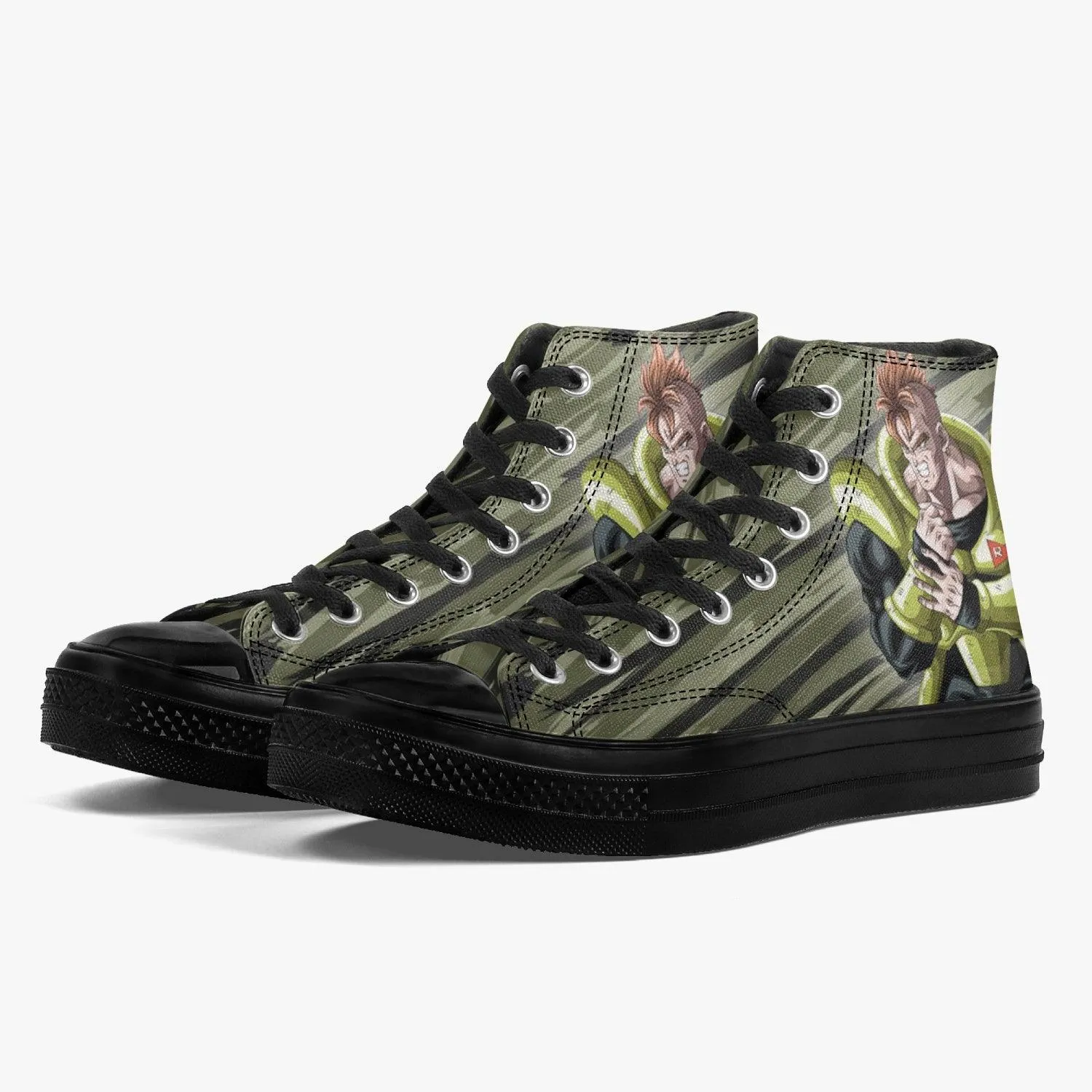 Dragon Ball Z Android 16 A-Star High Anime Shoes