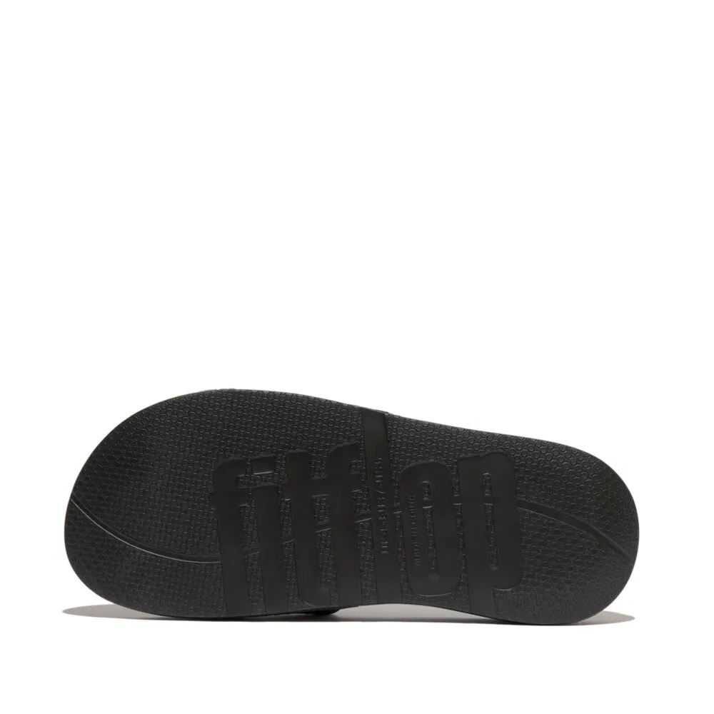 Fitflop iQushion Arrow Knit Slides Black