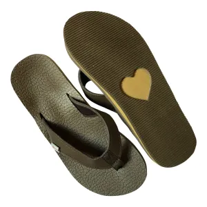 Foot Huggers Yoga Mat Flip Flops for Women - Leave An Impression