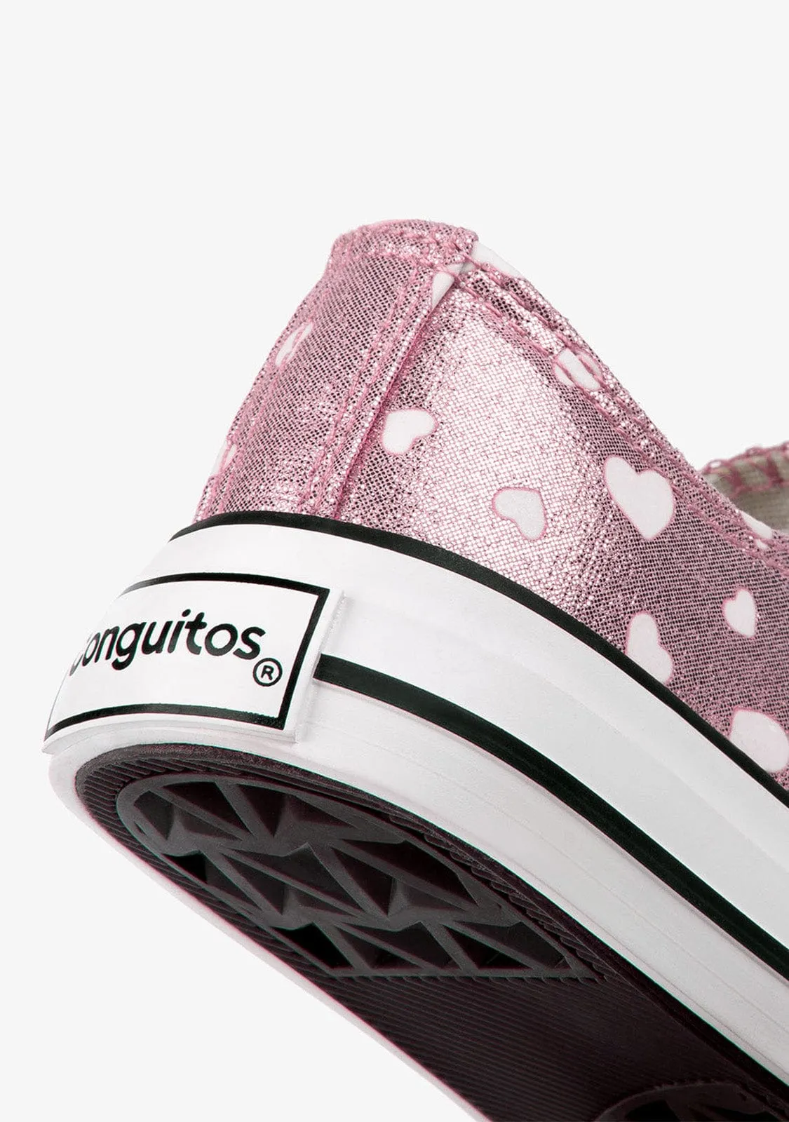 Girl's Pink Glows in the Dark Sneakers