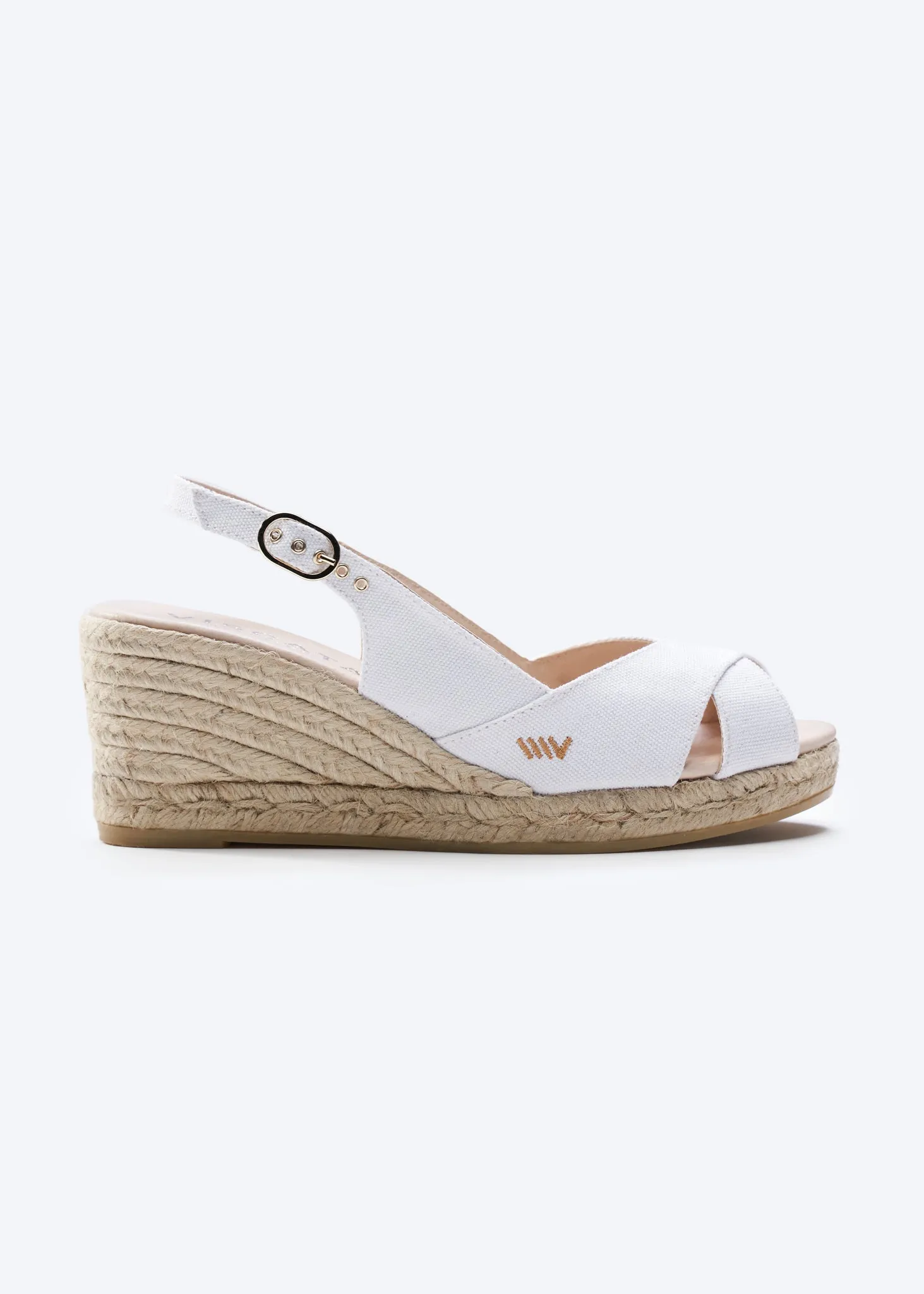 Llansa Limited Edition Canvas Espadrille Sandal Wedges