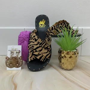 Lola Tiger Sandals