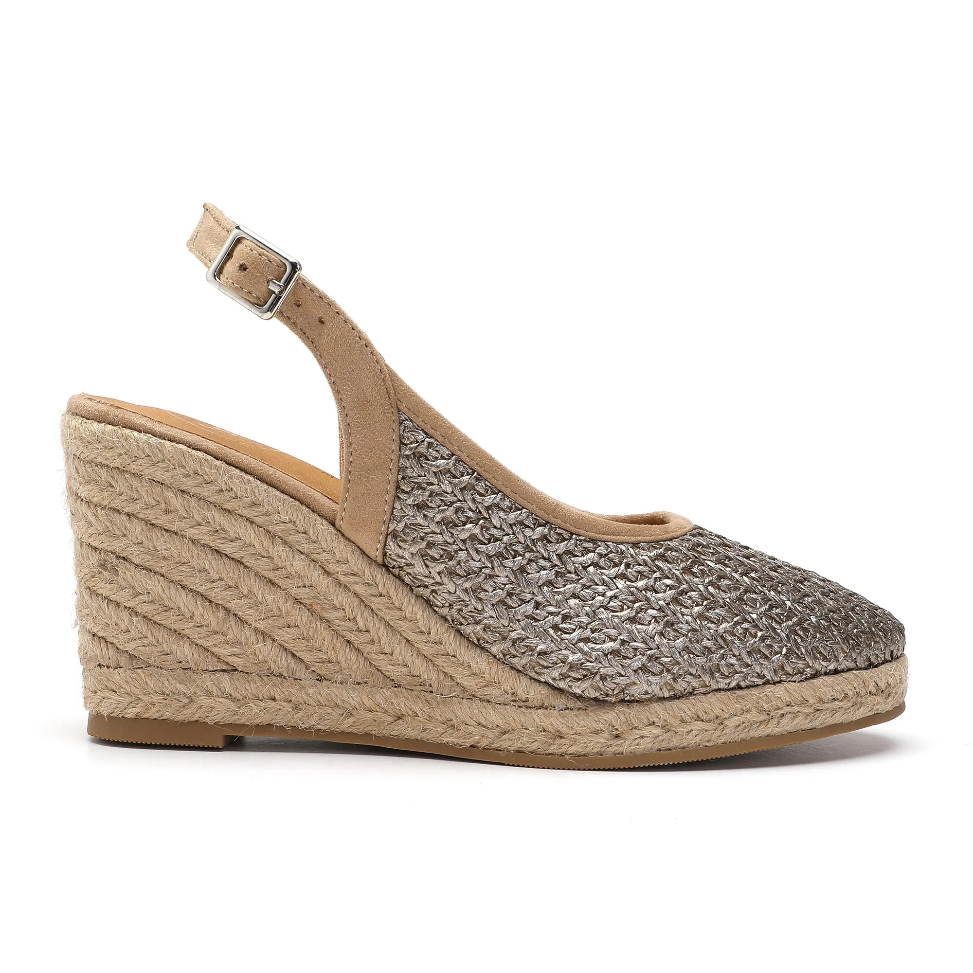 Marilyn Taupe Espadrilles