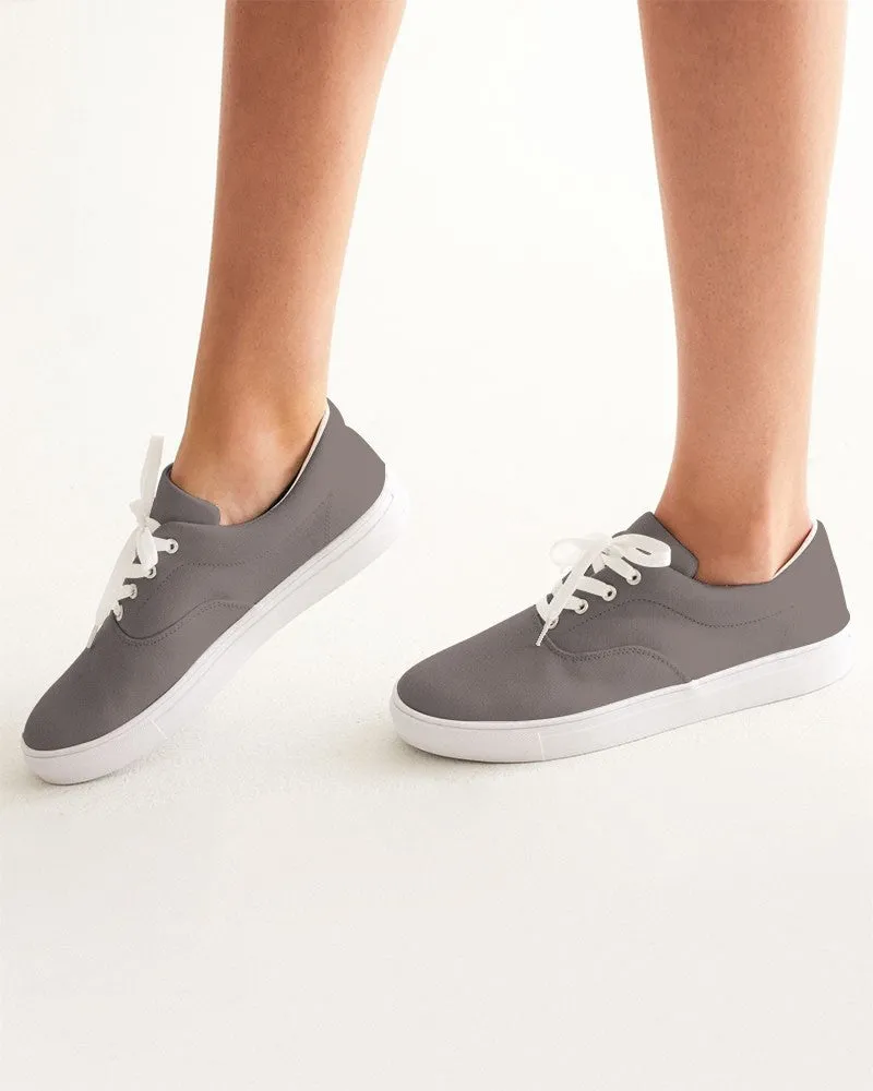 Medium Dark Brown Women's Canvas Sneakers | Women's | Medium Dark Pale Brown | C60M60Y60K0