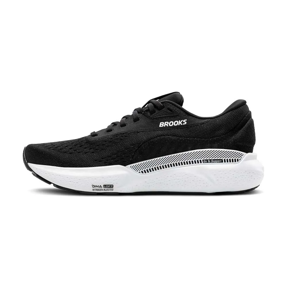 Men's Adrenaline GTS 24 Running Shoe - Black/White - Wide (2E)