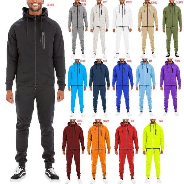 Mens Full Zip Track Set Mens Activewear