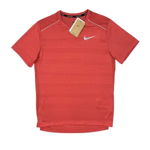 Nike Miler 1.0 T Shirt Adobe Red