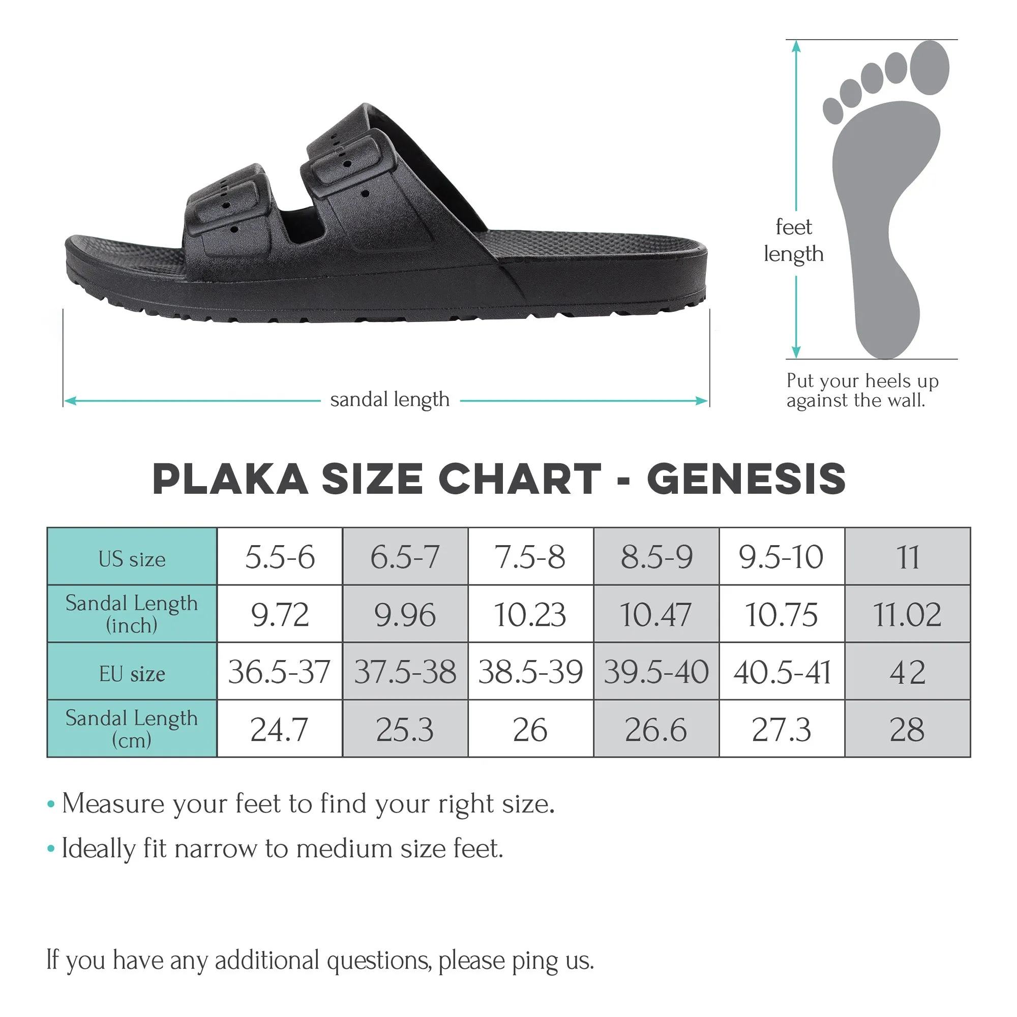 Plaka Genesis 2 Fixed Straps Slides Sandals | Cactus Tree