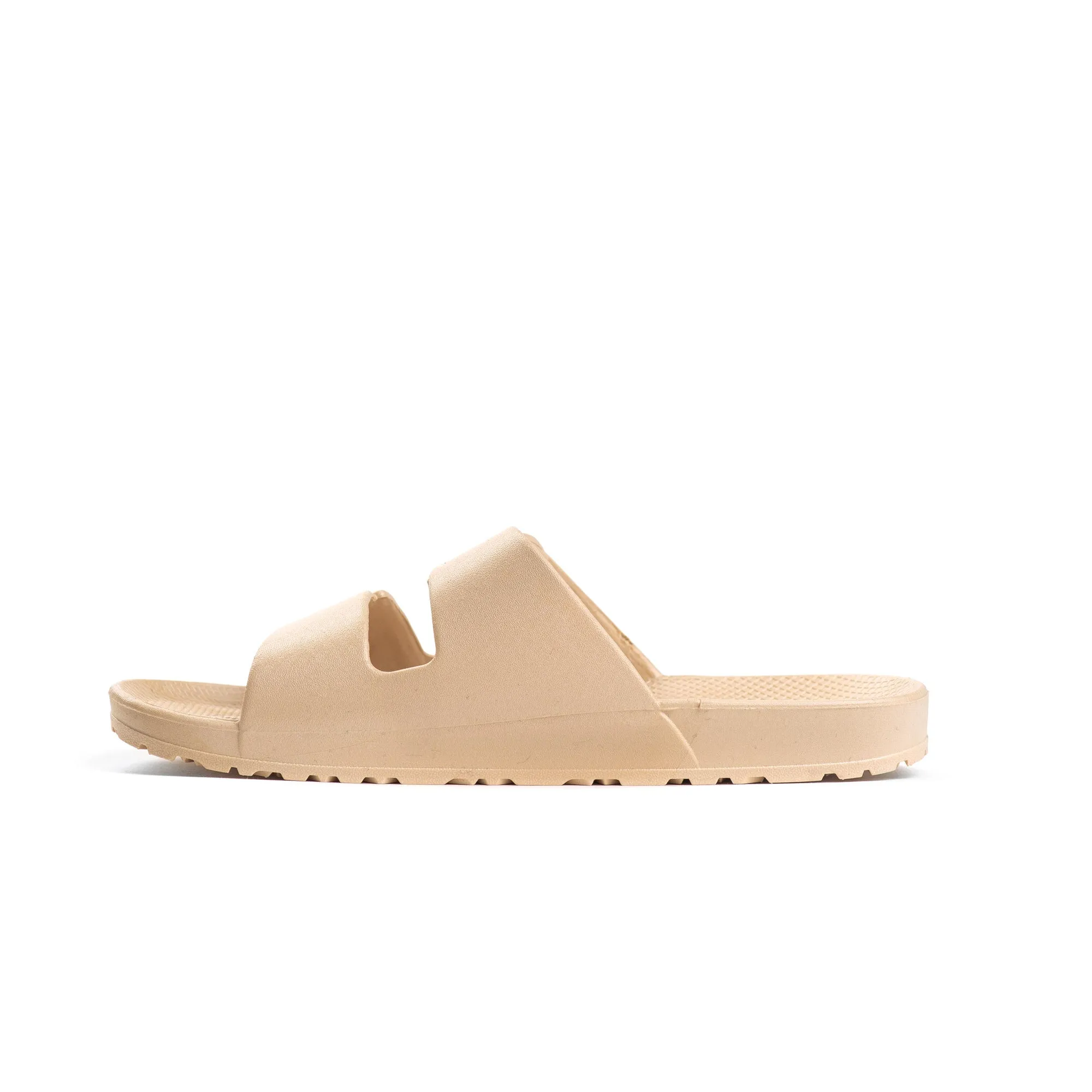 Plaka Genesis 2 Fixed Straps Slides Sandals | Natural Women