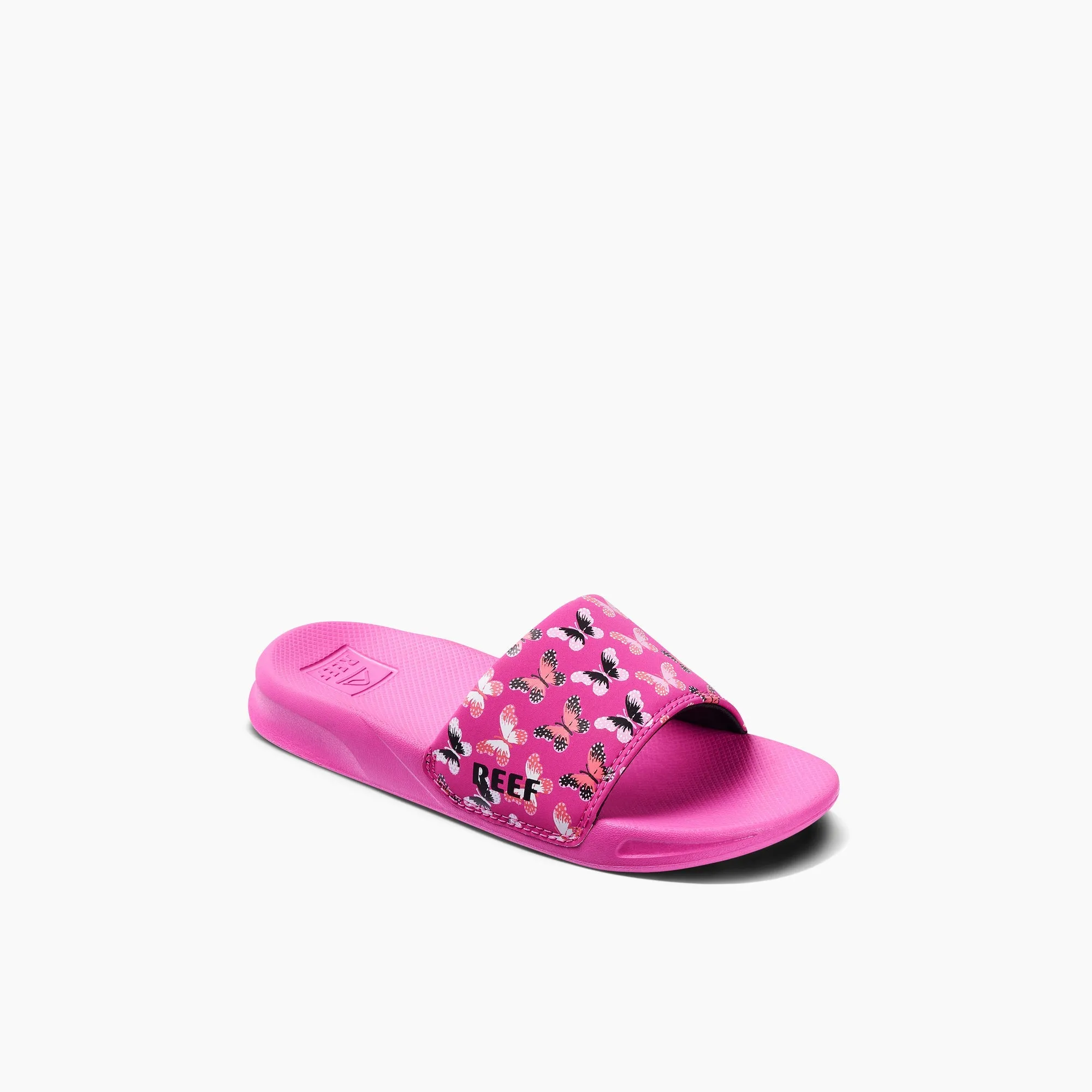 Reef Kids One Slide Sandal-Orchid Butterfly