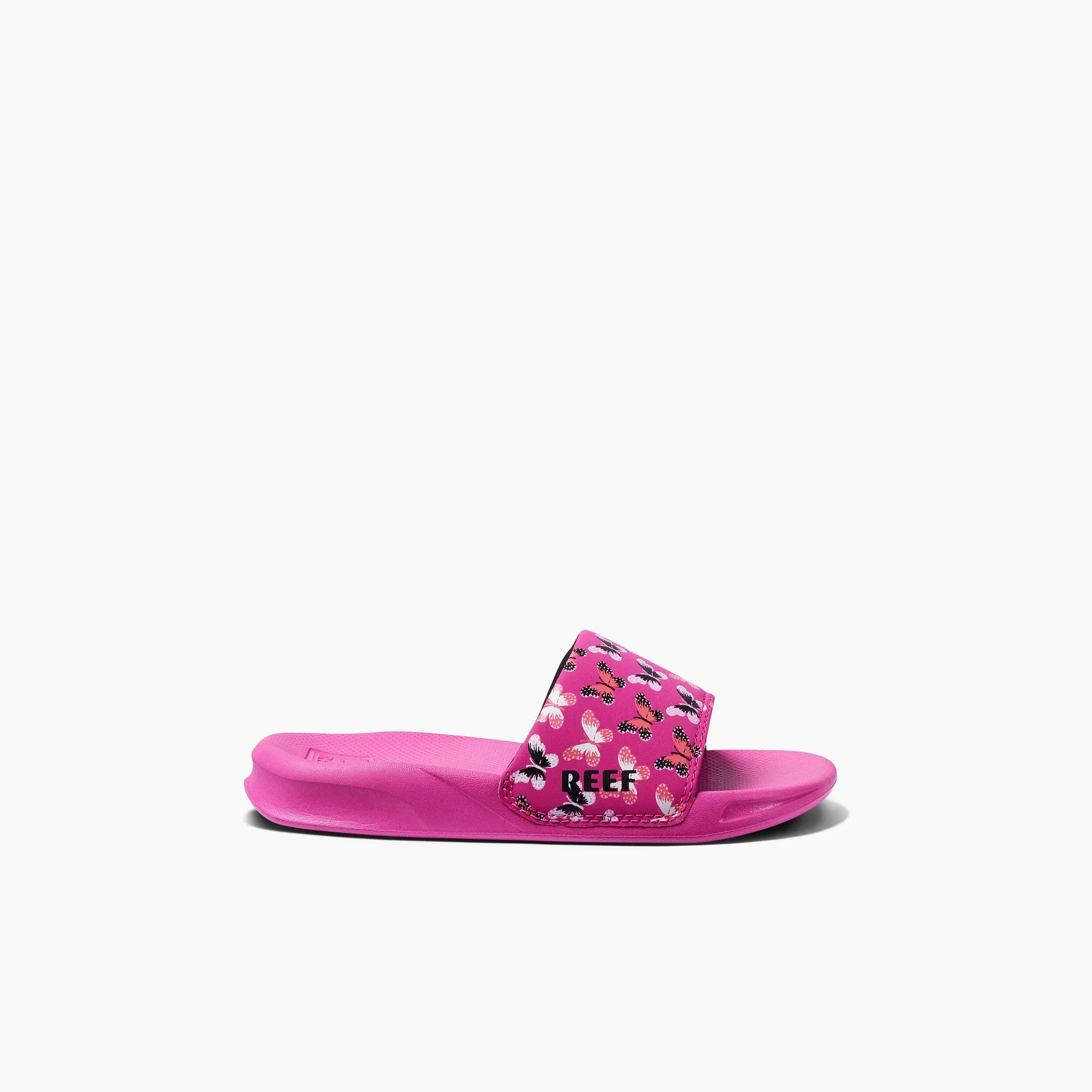 Reef Kids One Slide Sandal-Orchid Butterfly