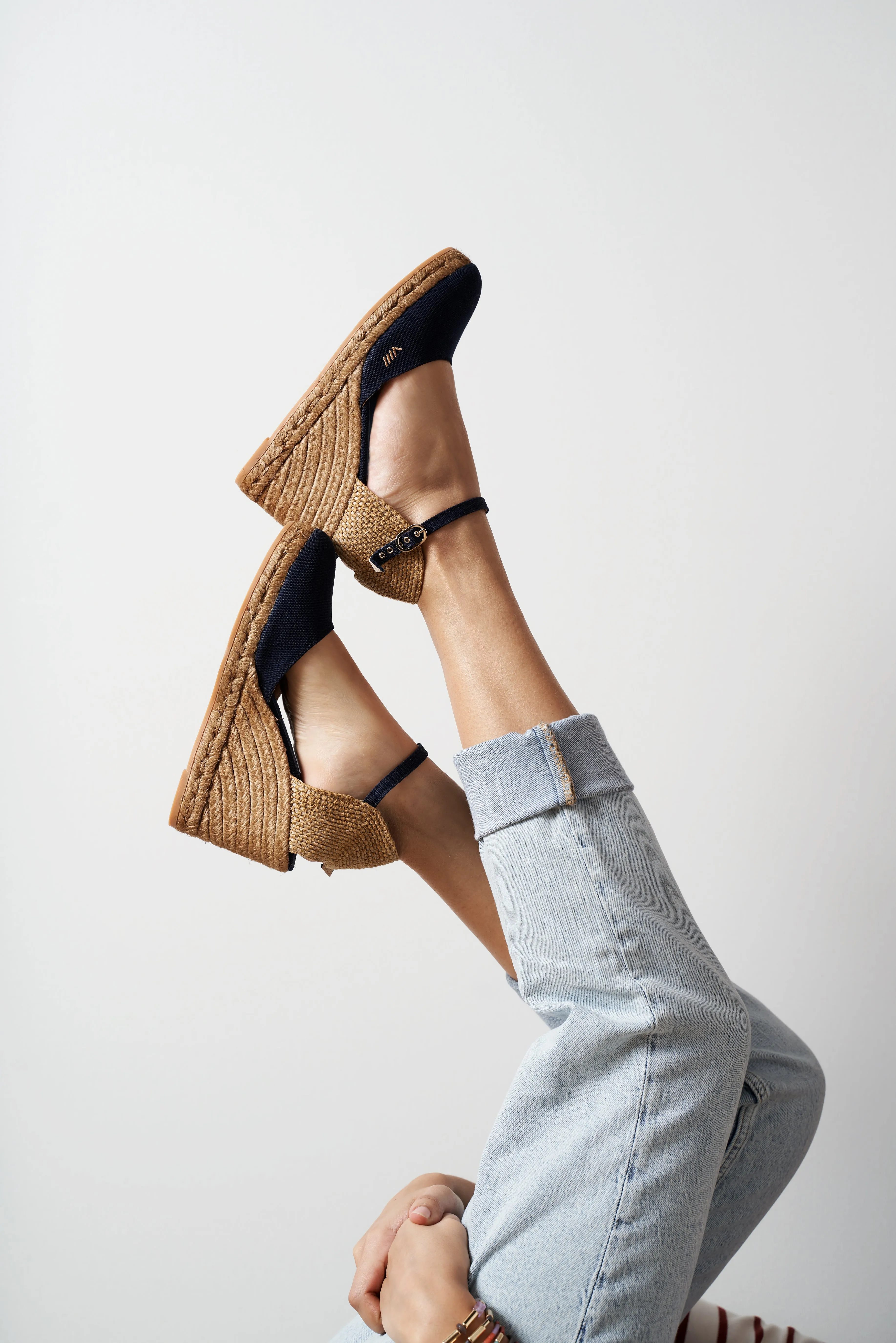 Satuna Canvas Espadrille Wedges