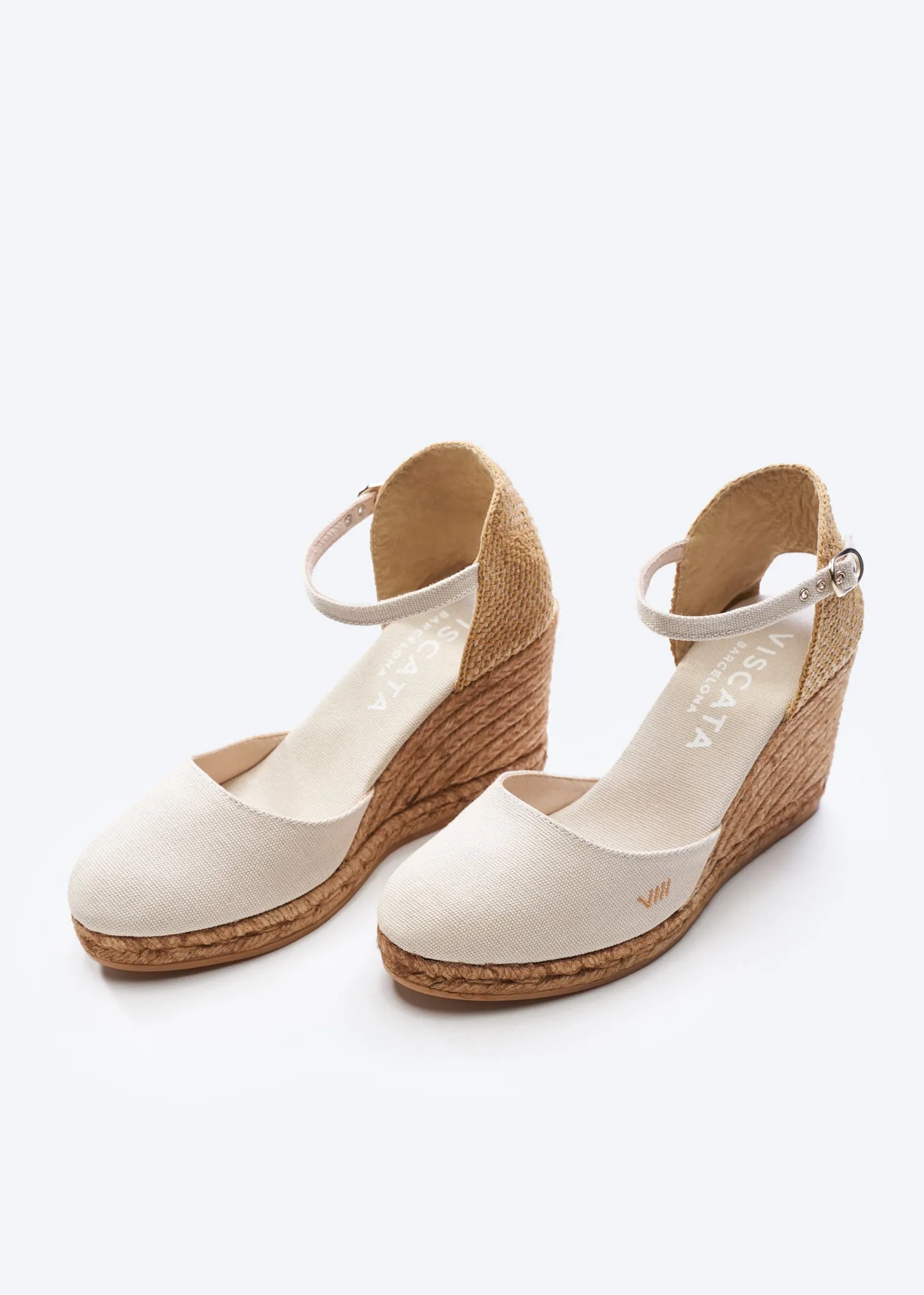 Satuna Canvas Espadrille Wedges