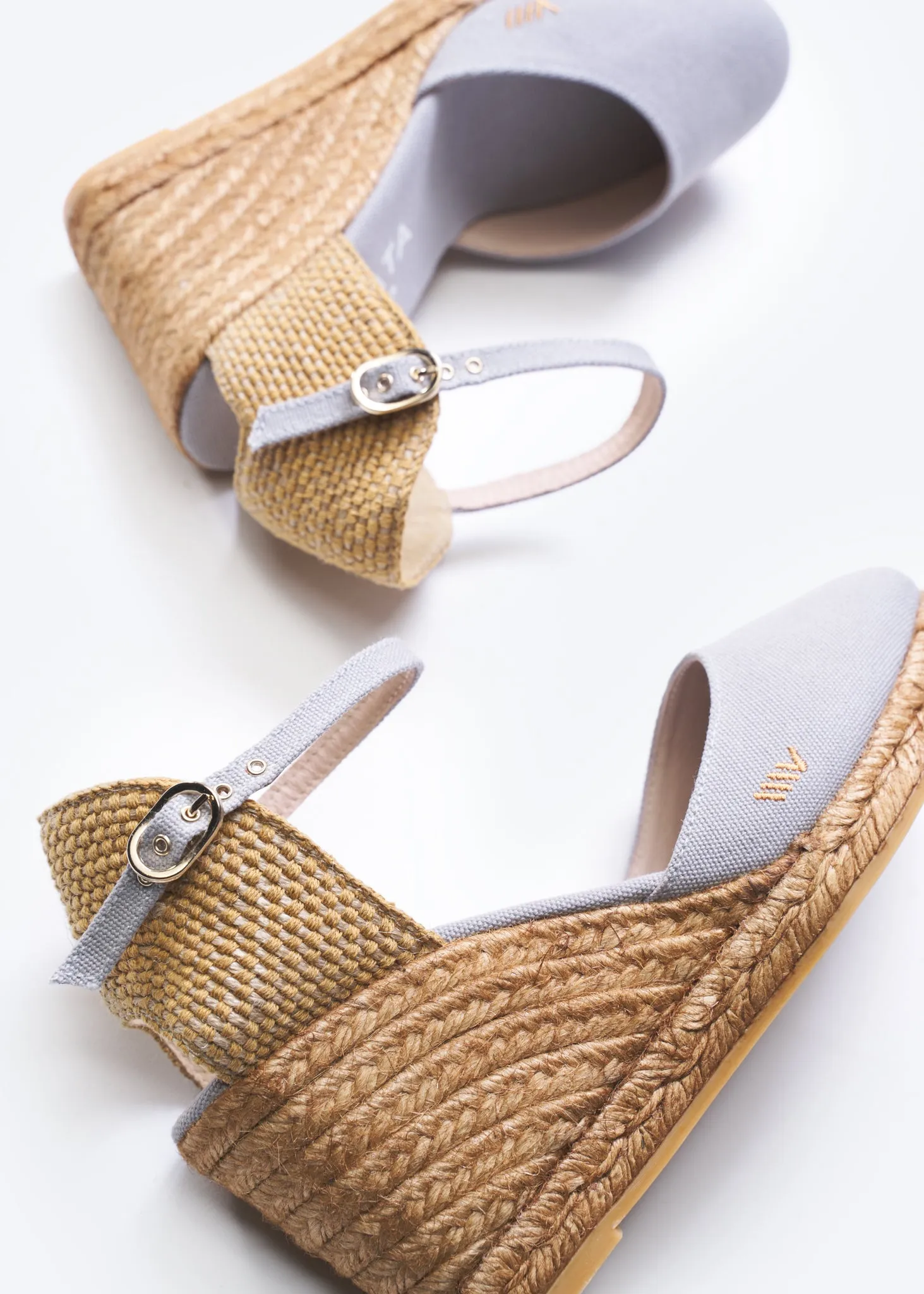 Satuna Canvas Espadrille Wedges