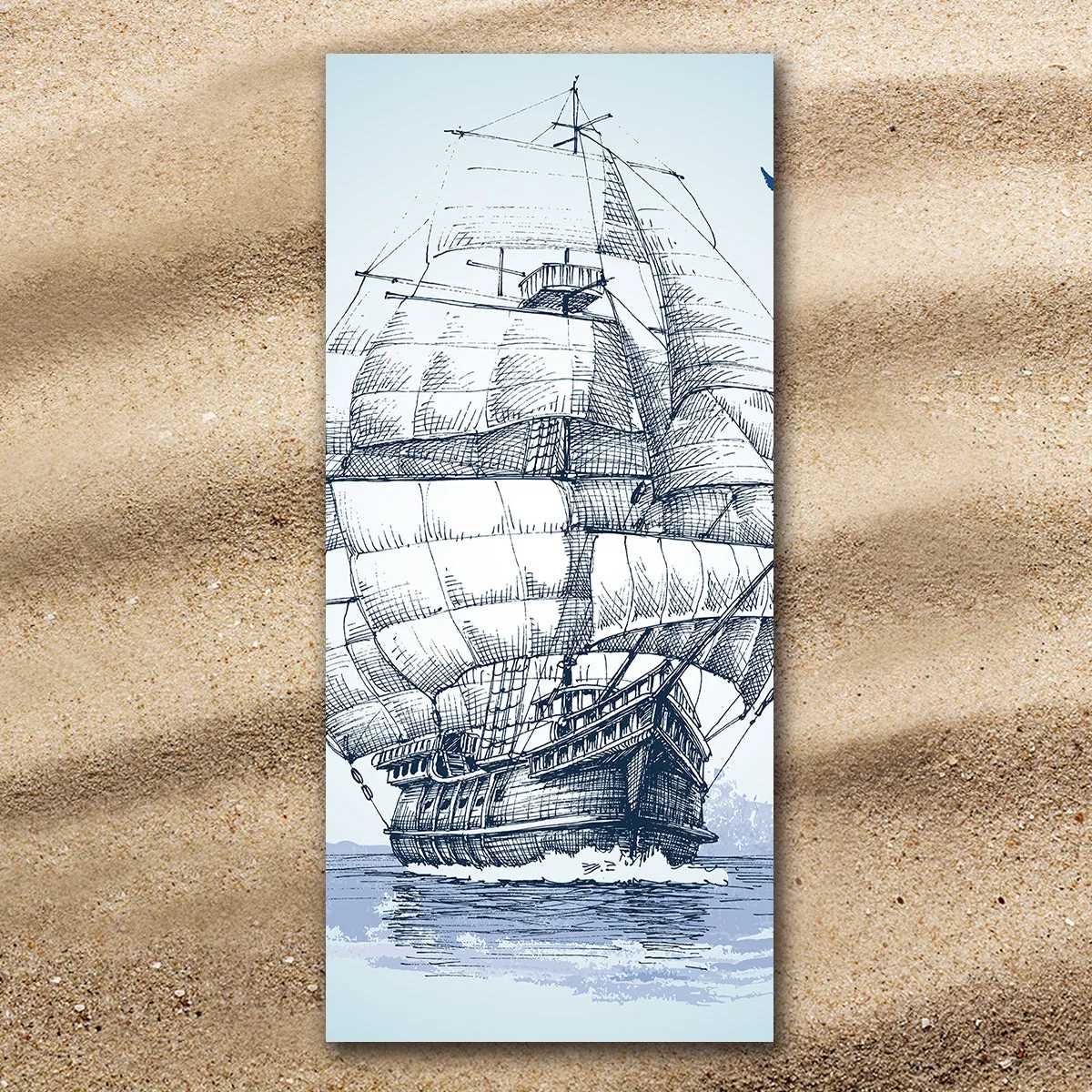 Semper Fortis Jumbo Beach Towel