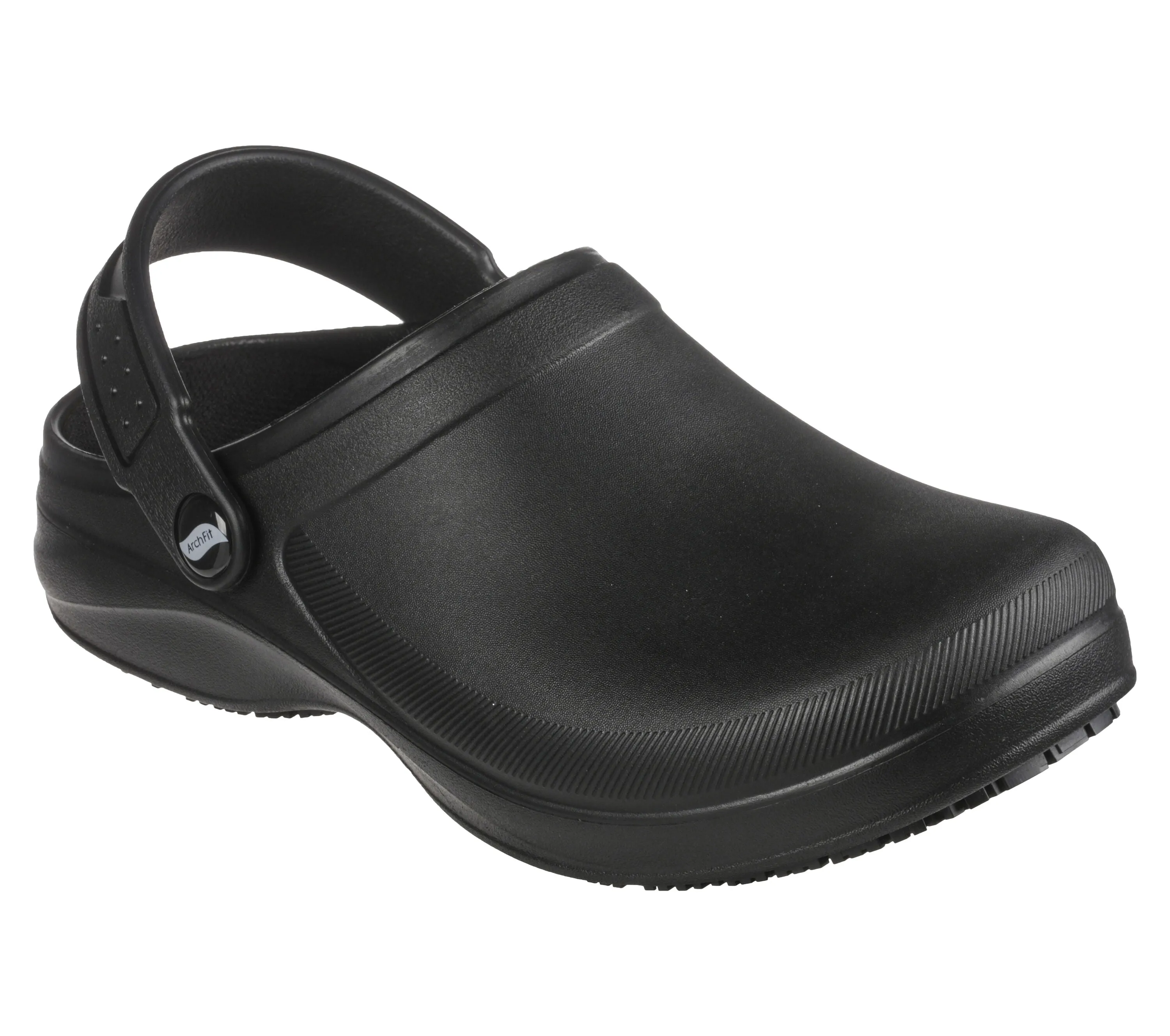 Skechers Women's Riverbound-Pasay SR Work Clog - Black 108067