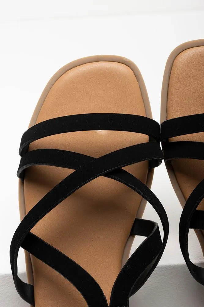 Strappy Sandal Black