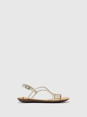 Strappy Sandals MAXA736FLY CIERVO  OFFWHITE