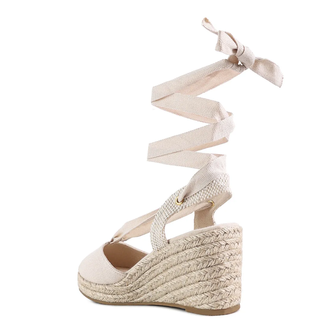 Strappy Wedge Heel Sandals