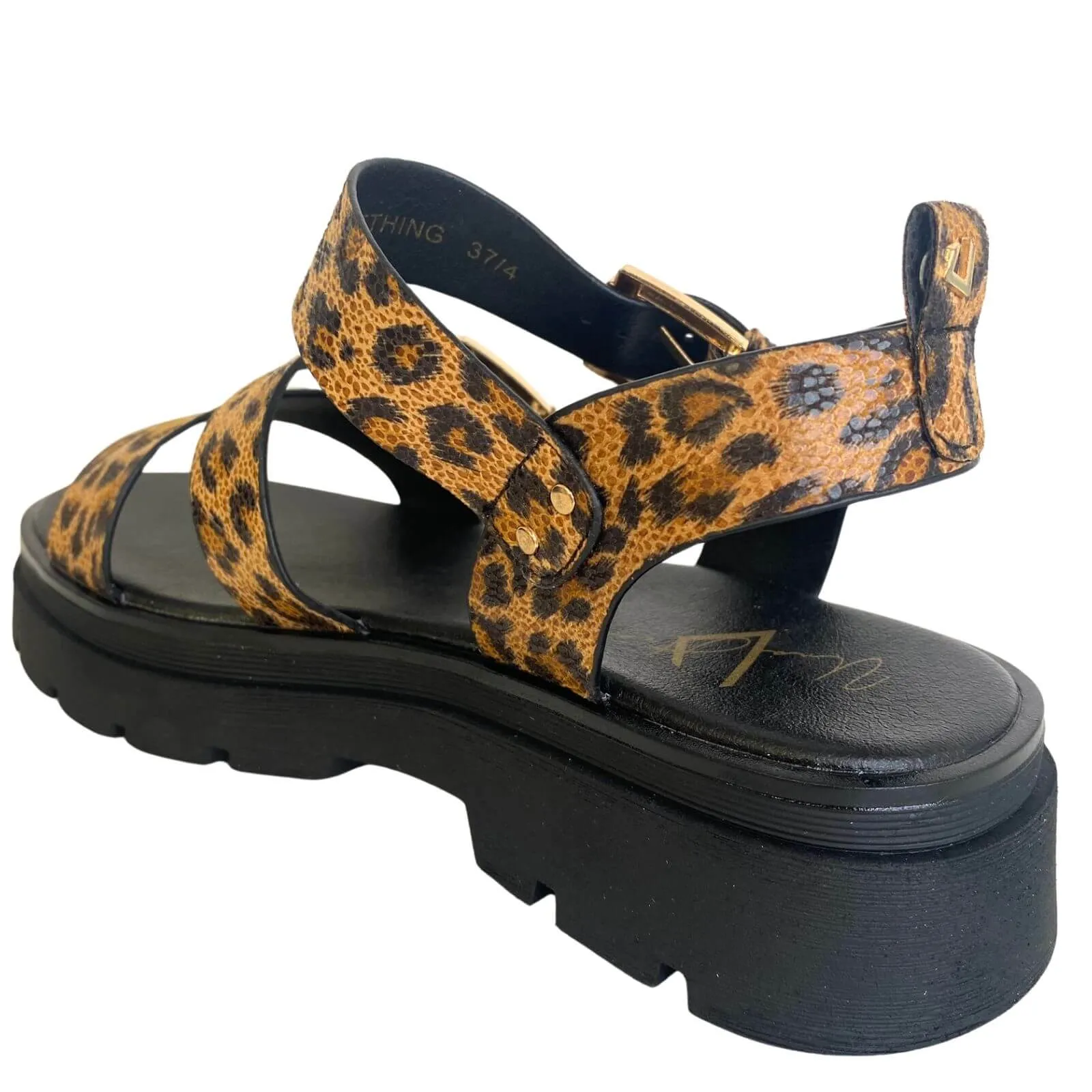 Una Healy Something Strappy Sandals - Leopard