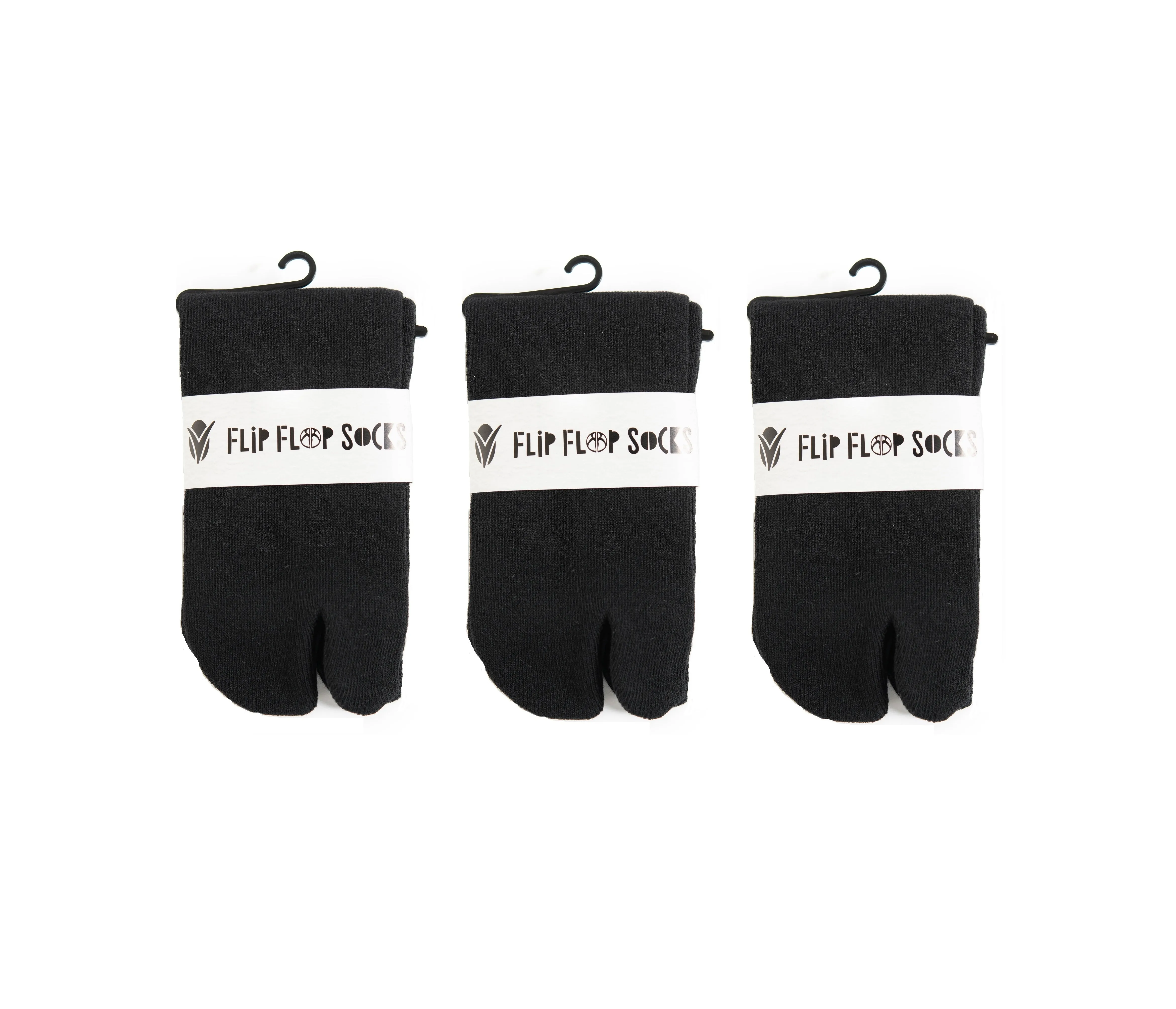 V-Toe Flip-Flop Socks Ankle Tabi 3 Pairs Thicker Comfy Warm Styles Athletic or Casulal